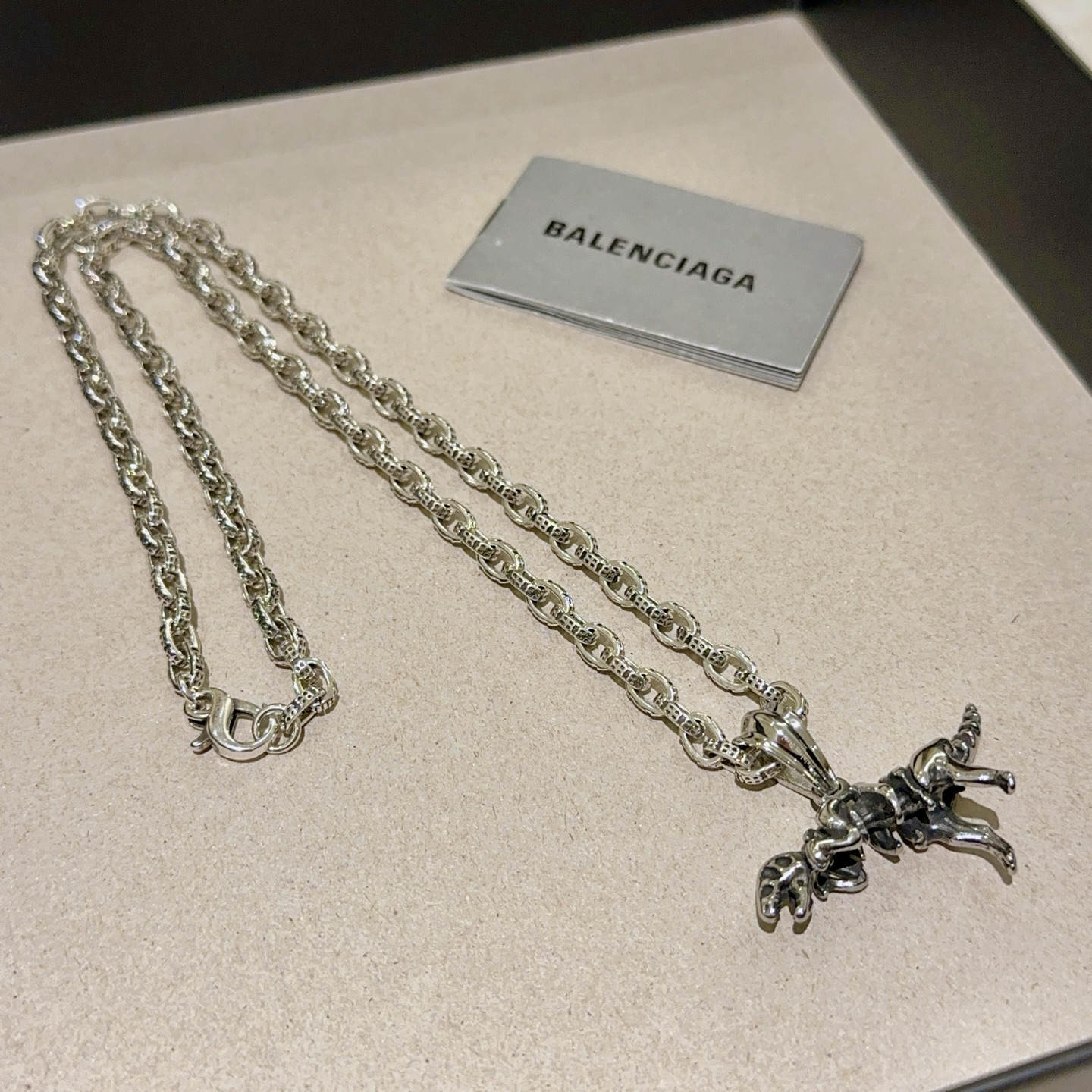  原单货🔹🔹新品 巴黎世家项链 Balenciaga 新款项链🔹专柜一致 细节做工精细 每个细节流程到位