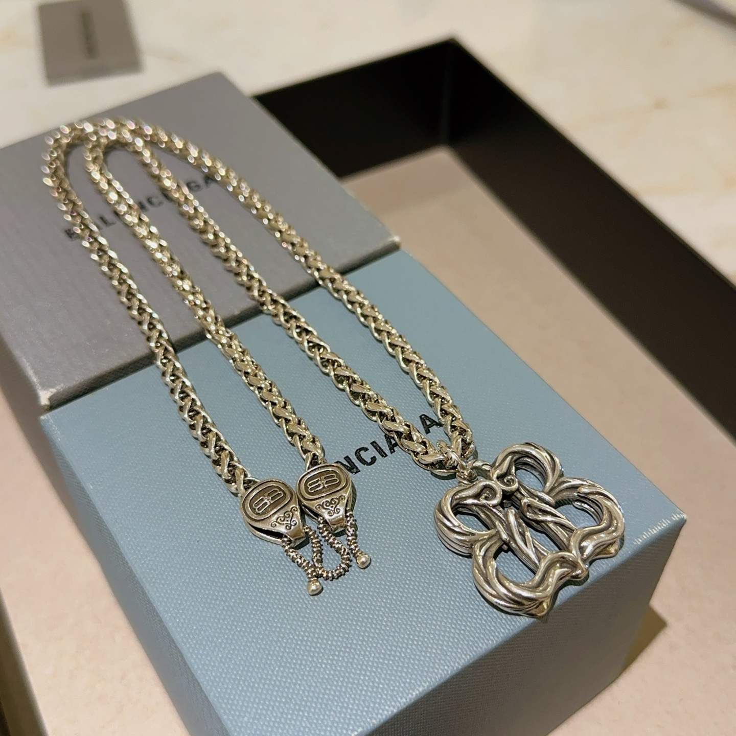  原单货🔹🔹新品 巴黎世家项链 Balenciaga 新款项链🔹专柜一致 细节做工精细 每个细节流程到位