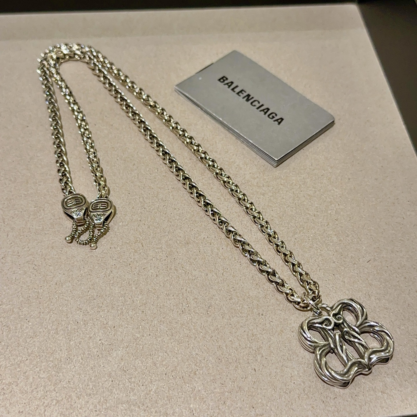  原单货🔹🔹新品 巴黎世家项链 Balenciaga 新款项链🔹专柜一致 细节做工精细 每个细节流程到位