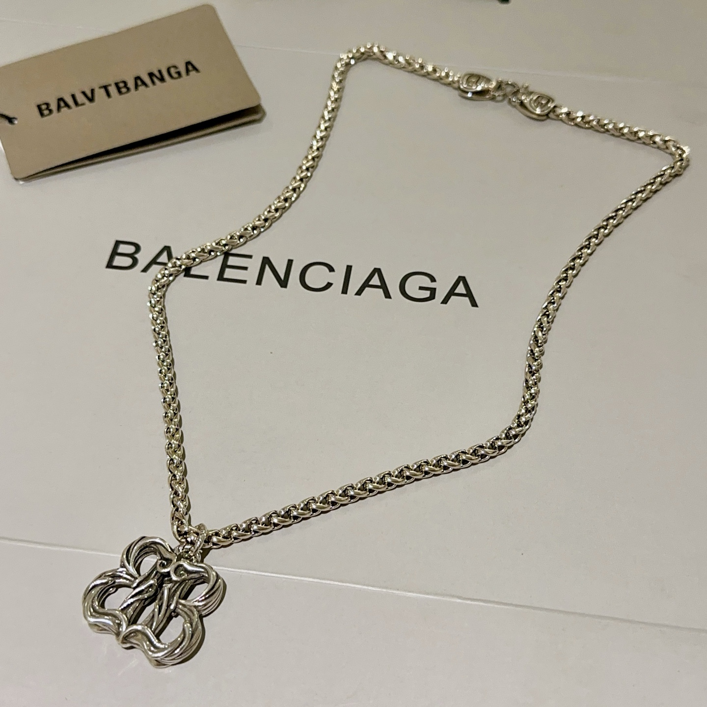  原单货🔹🔹新品 巴黎世家项链 Balenciaga 新款项链🔹专柜一致 细节做工精细 每个细节流程到位