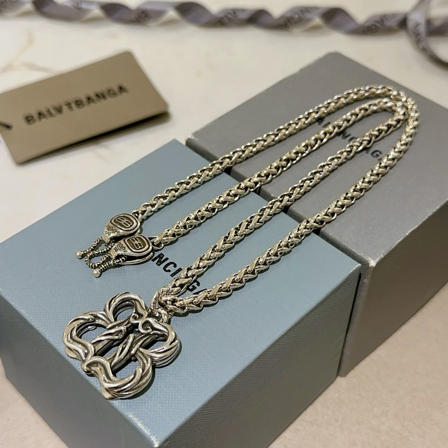  原单货🔹🔹新品 巴黎世家项链 Balenciaga 新款项链🔹专柜一致 细节做工精细 每个细节流程到位