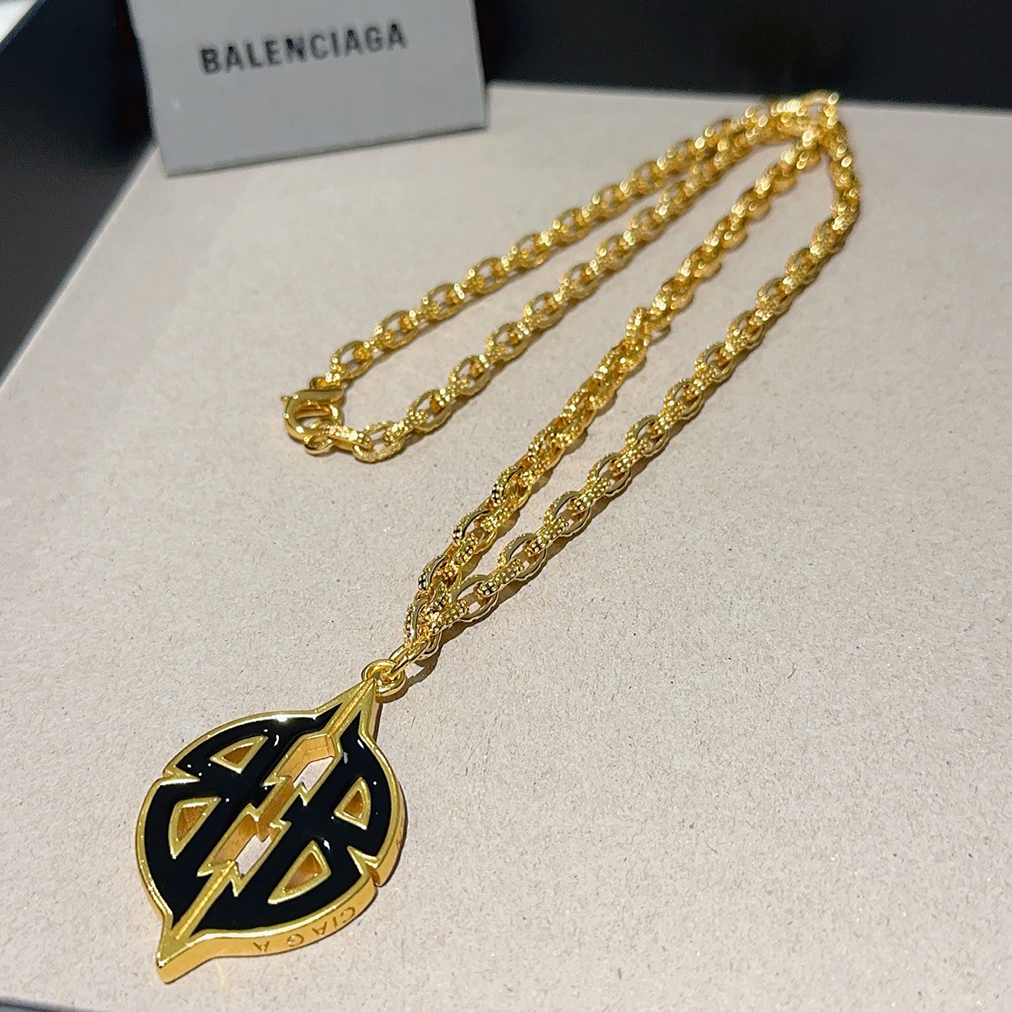  原单货🔹🔹新品 巴黎世家项链 Balenciaga 新款项链🔹专柜一致 细节做工精细 每个细节流程到位