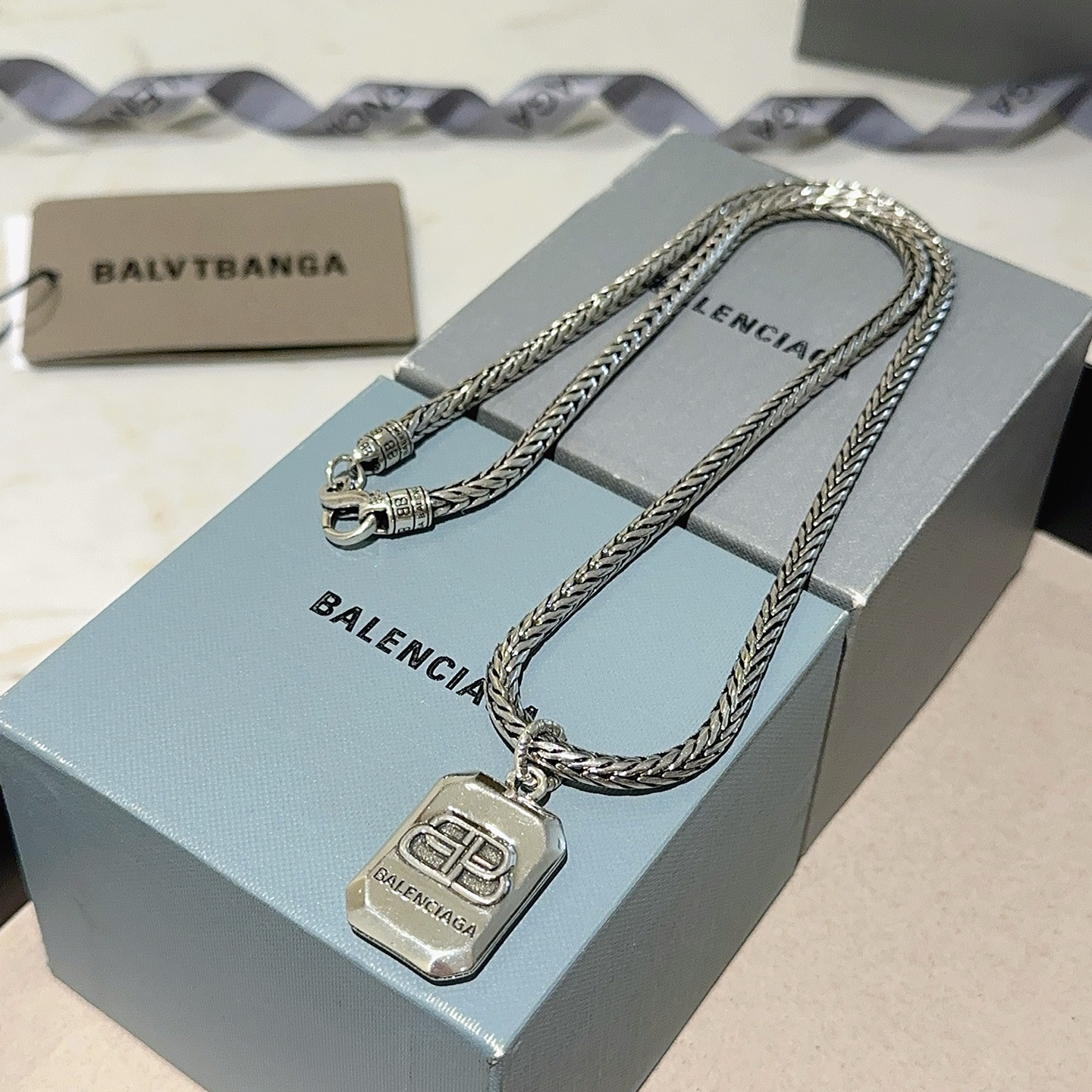  原单货🔹🔹新品 巴黎世家项链 Balenciaga 新款项链🔹专柜一致 细节做工精细 每个细节流程到位