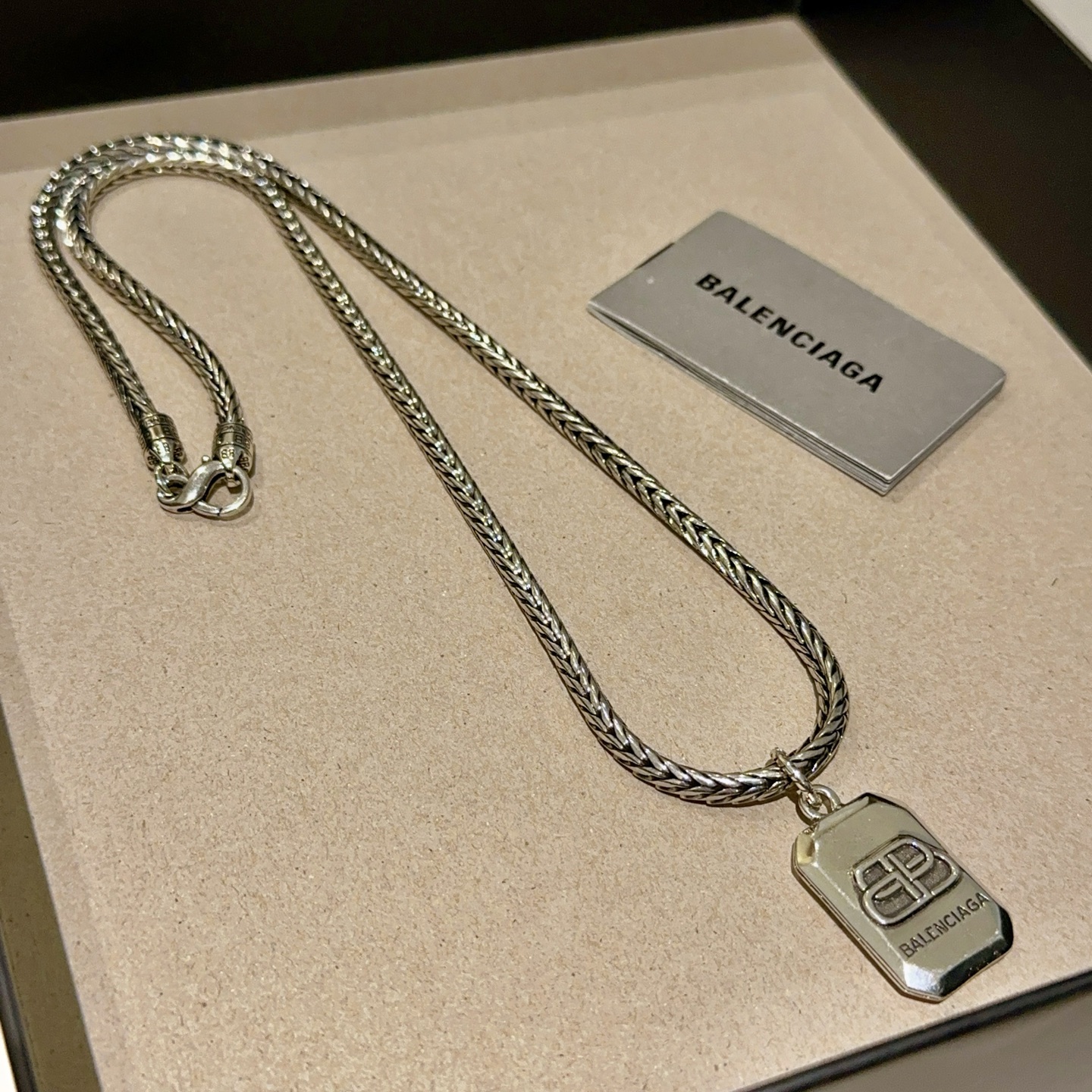  原单货🔹🔹新品 巴黎世家项链 Balenciaga 新款项链🔹专柜一致 细节做工精细 每个细节流程到位