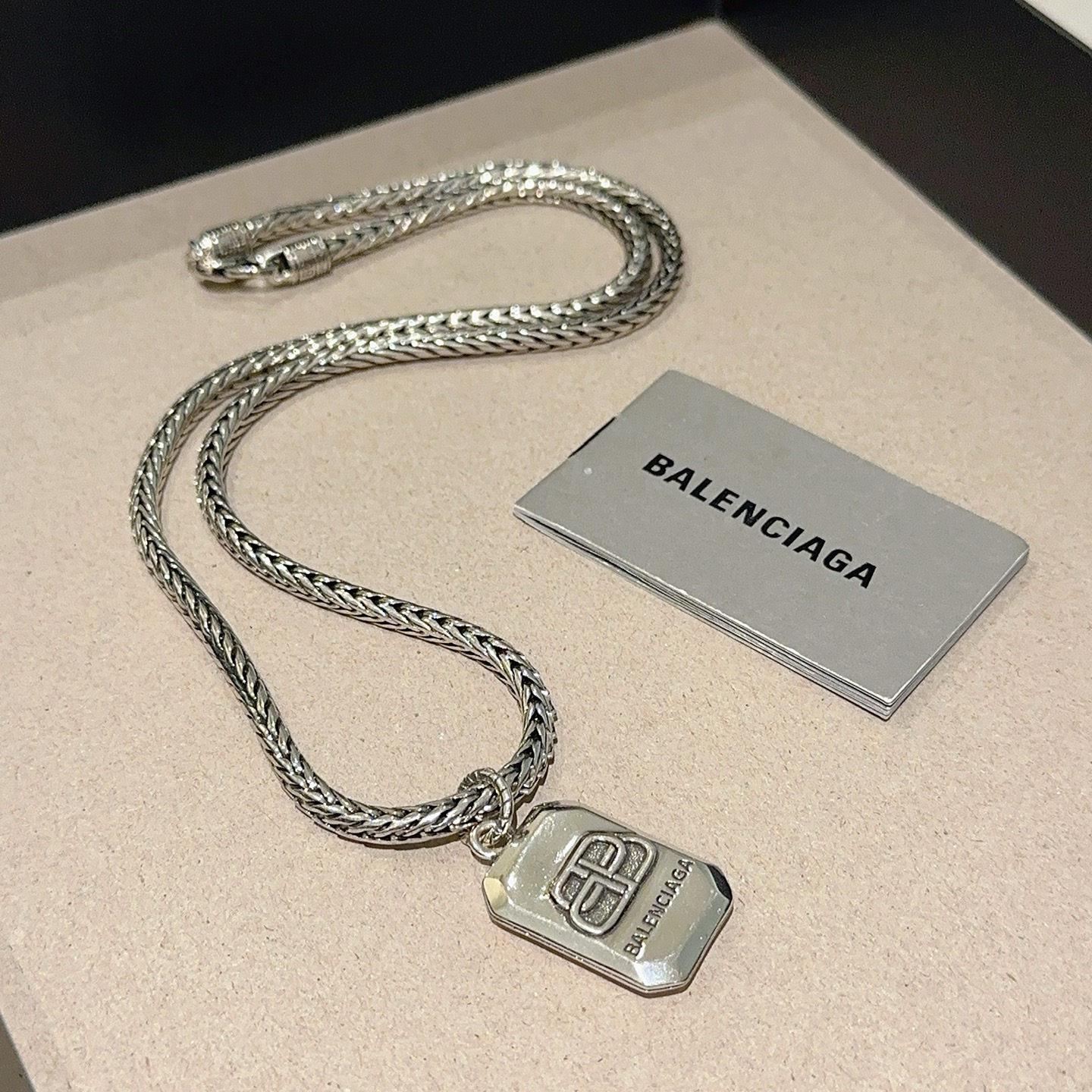  原单货🔹🔹新品 巴黎世家项链 Balenciaga 新款项链🔹专柜一致 细节做工精细 每个细节流程到位