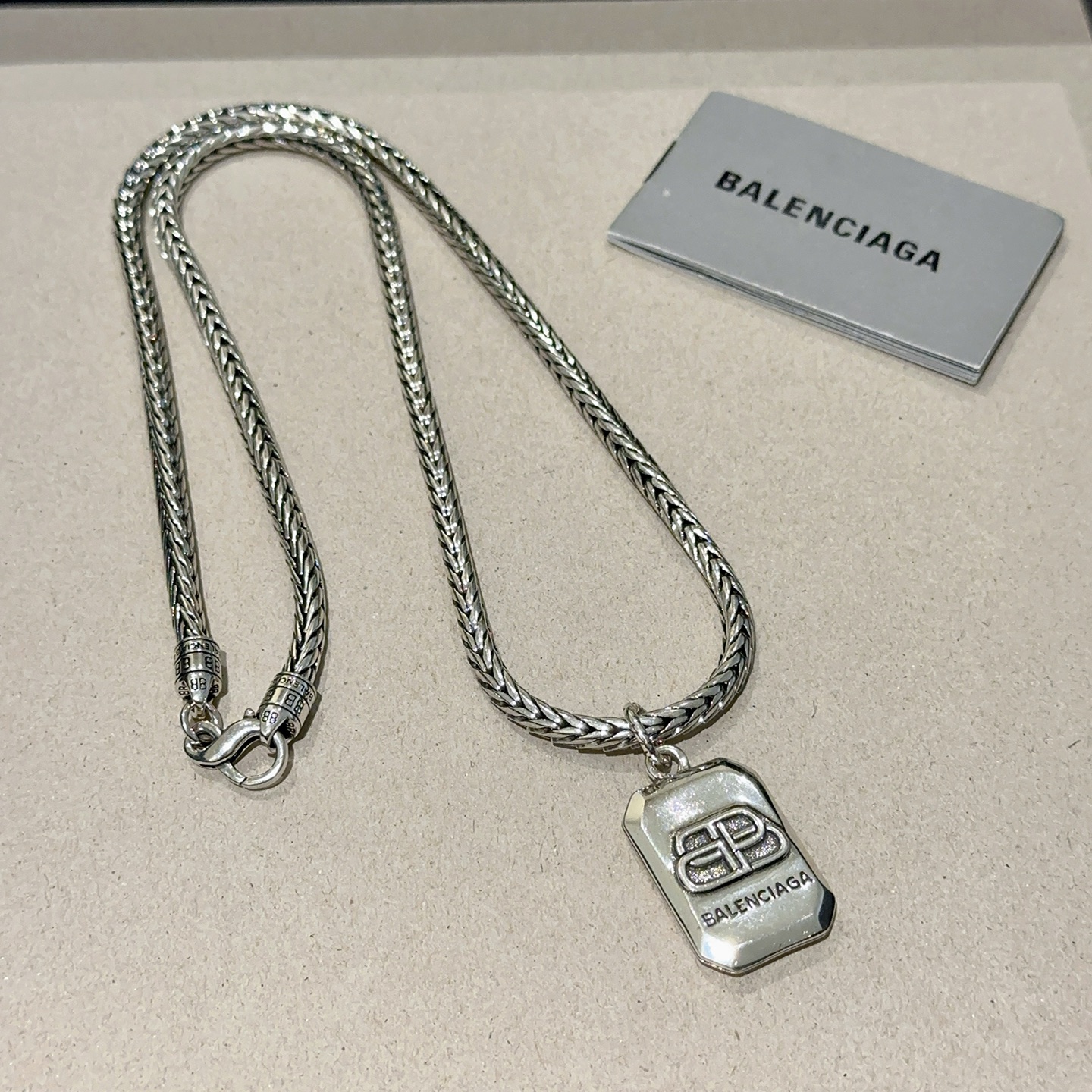  原单货🔹🔹新品 巴黎世家项链 Balenciaga 新款项链🔹专柜一致 细节做工精细 每个细节流程到位