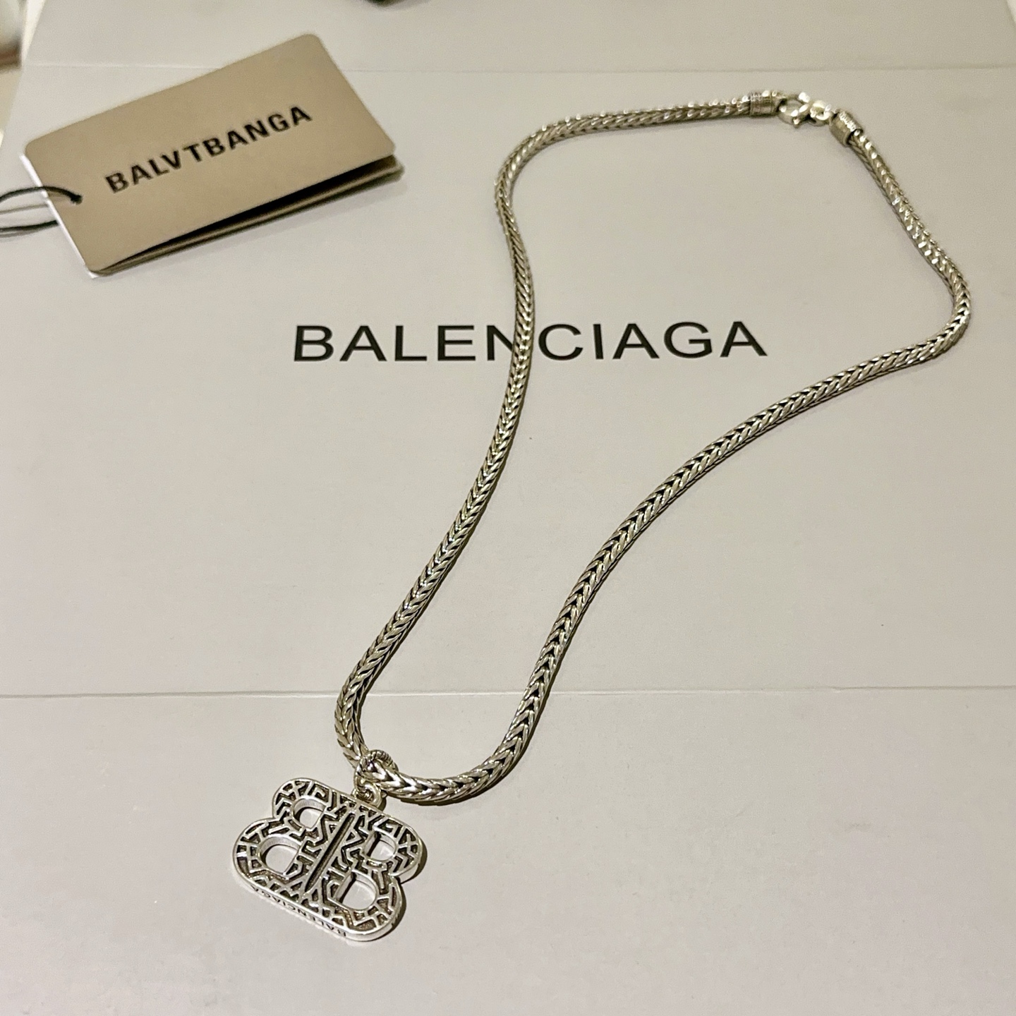  原单货🔹🔹新品 巴黎世家项链 Balenciaga 新款项链🔹专柜一致 细节做工精细 每个细节流程到位