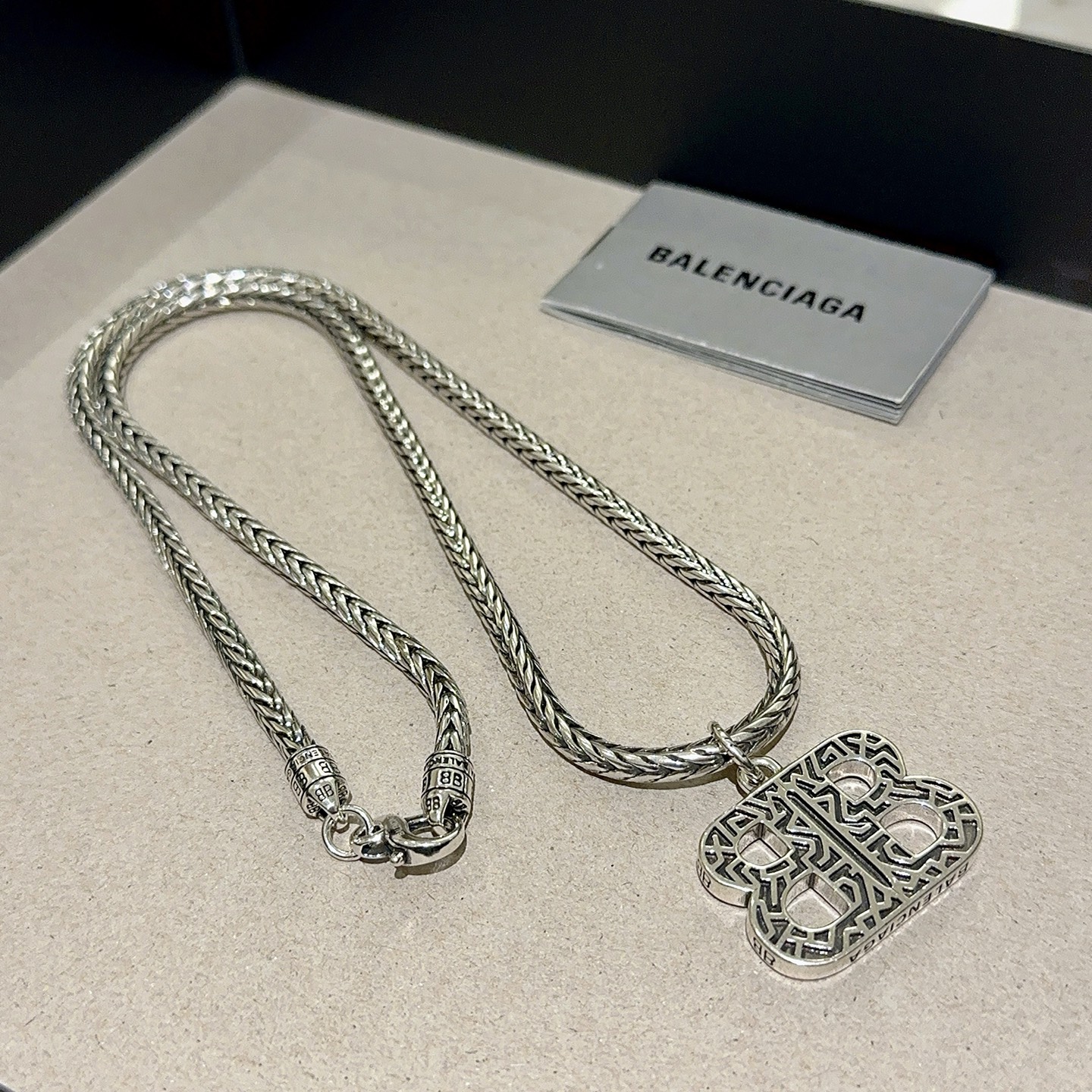  原单货🔹🔹新品 巴黎世家项链 Balenciaga 新款项链🔹专柜一致 细节做工精细 每个细节流程到位