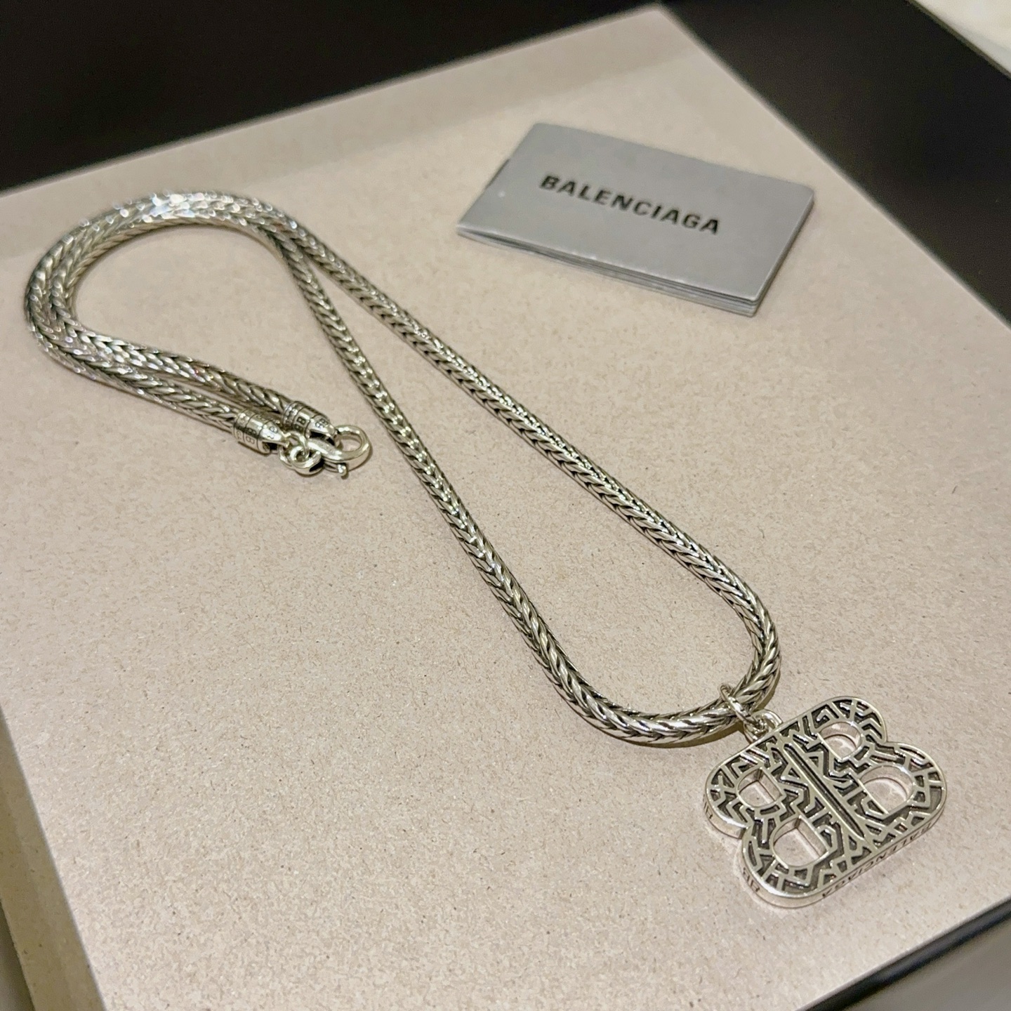  原单货🔹🔹新品 巴黎世家项链 Balenciaga 新款项链🔹专柜一致 细节做工精细 每个细节流程到位