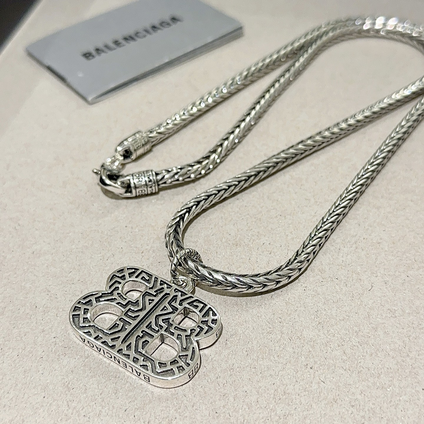  原单货🔹🔹新品 巴黎世家项链 Balenciaga 新款项链🔹专柜一致 细节做工精细 每个细节流程到位