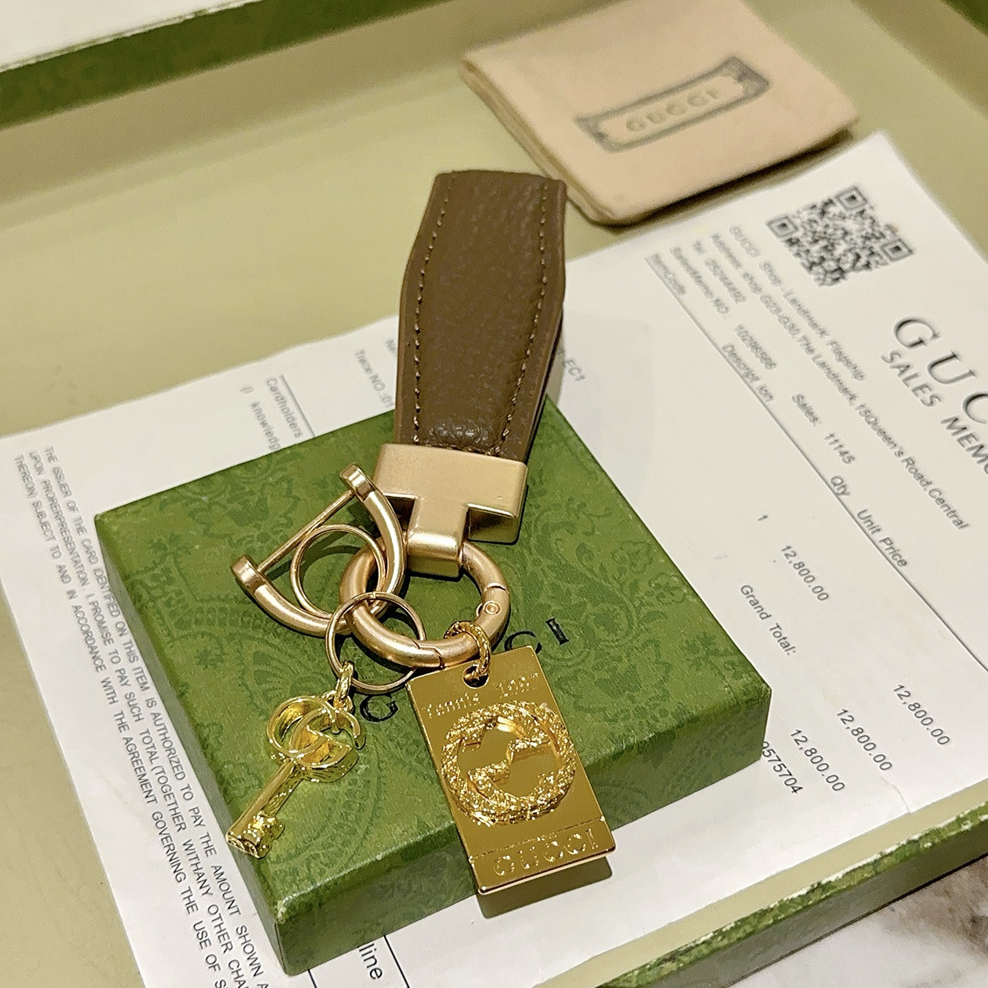    新品发布 👒𝐆𝐮𝐜𝐜𝐢古驰钥匙扣 古驰包包扣 最新款包包挂饰档次更高明星同款Anger Fores