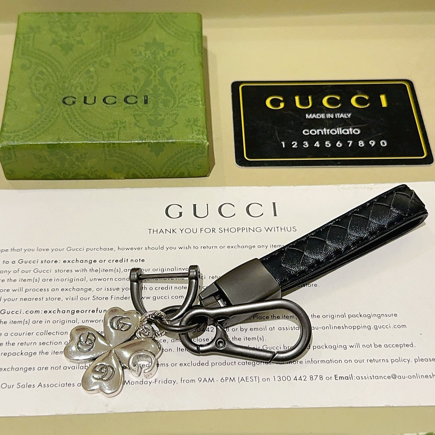    新品发布 👒𝐆𝐮𝐜𝐜𝐢古驰钥匙扣 古驰包包扣 最新款包包挂饰档次更高明星同款Anger Fores