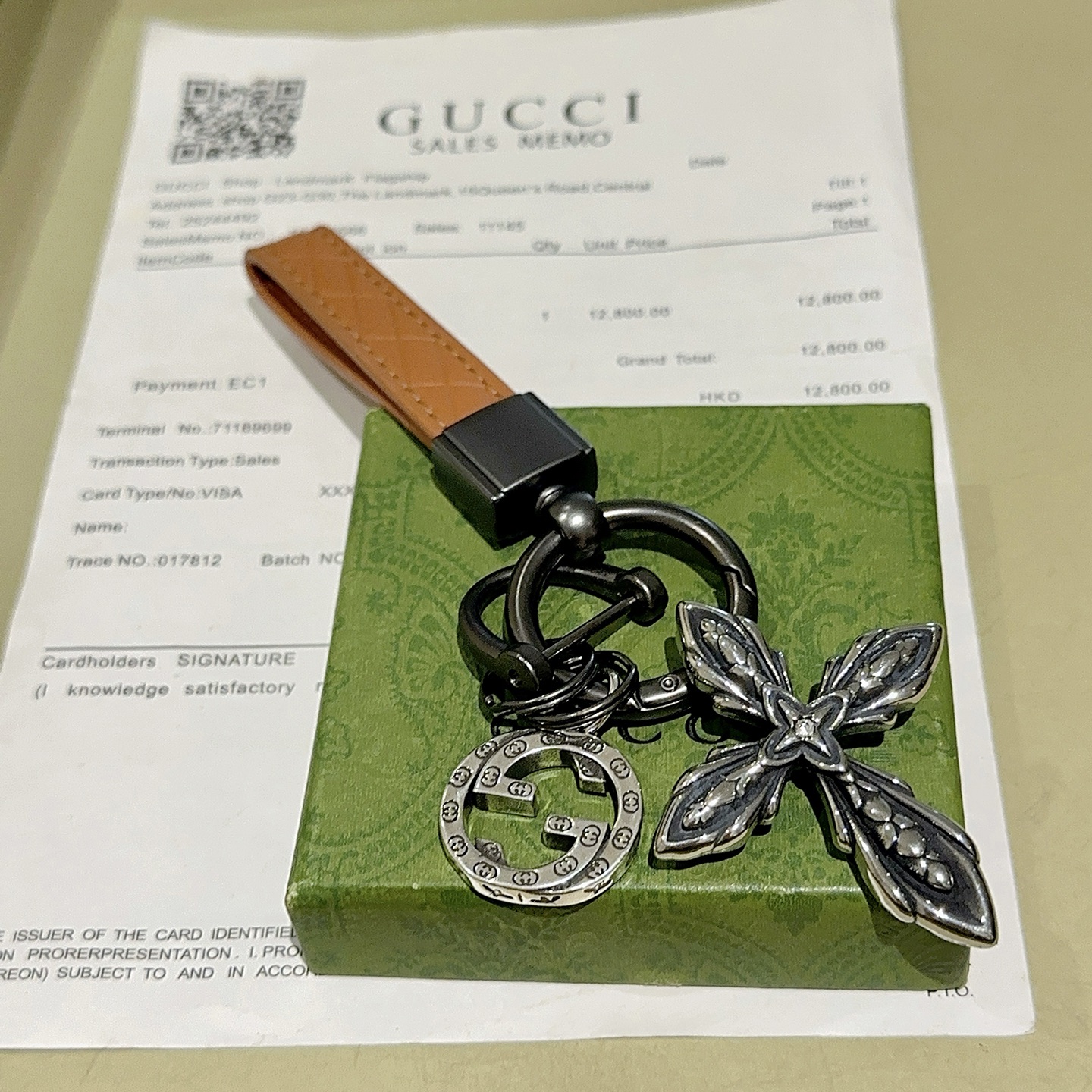    新品发布 👒𝐆𝐮𝐜𝐜𝐢古驰钥匙扣 古驰包包扣 最新款包包挂饰档次更高明星同款Anger Fores