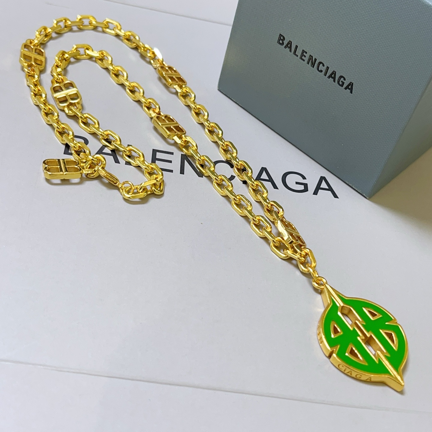  原单货🔹🔹新品 巴黎世家项链 Balenciaga 新款项链🔹专柜一致 细节做工精细 每个细节流程到位