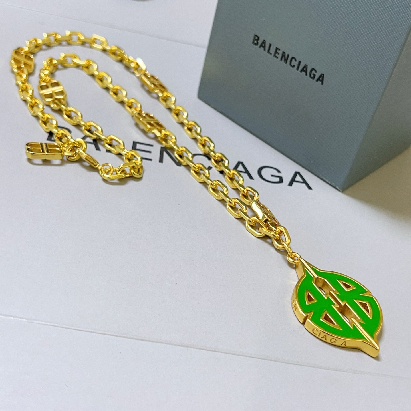  原单货🔹🔹新品 巴黎世家项链 Balenciaga 新款项链🔹专柜一致 细节做工精细 每个细节流程到位