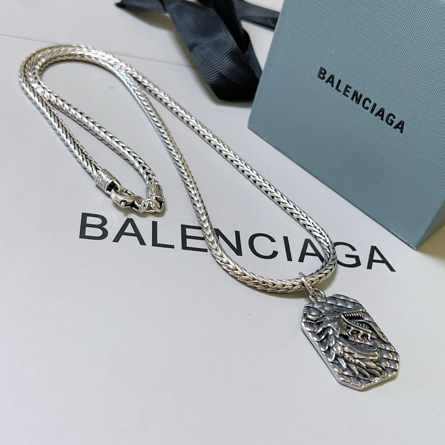  原单货🔹🔹新品 巴黎世家项链 Balenciaga 新款项链🔹专柜一致 细节做工精细 每个细节流程到位