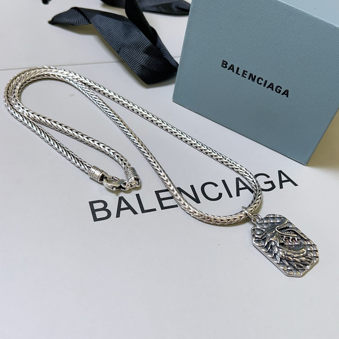  原单货🔹🔹新品 巴黎世家项链 Balenciaga 新款项链🔹专柜一致 细节做工精细 每个细节流程到位