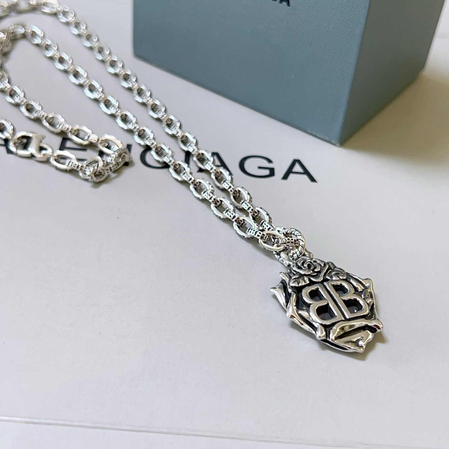  原单货🔹🔹新品 巴黎世家项链 Balenciaga 新款项链🔹专柜一致 细节做工精细 每个细节流程到位
