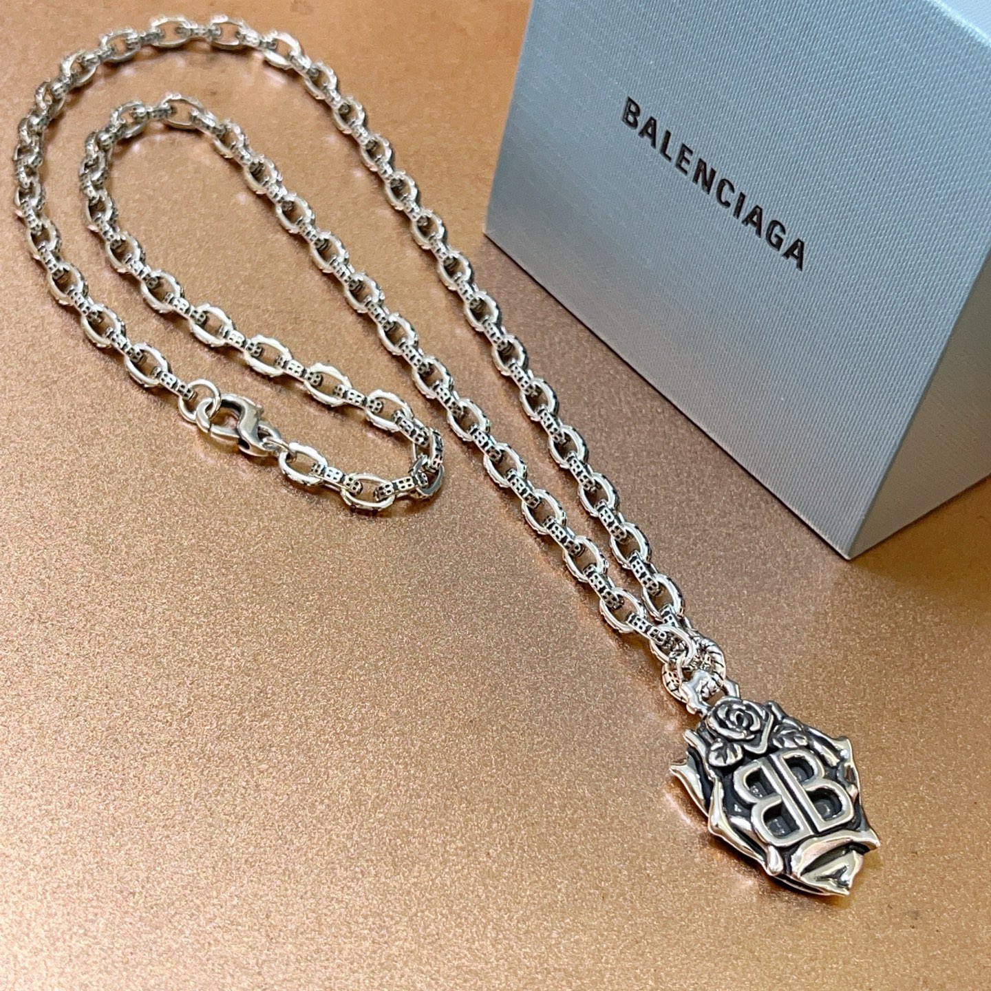  原单货🔹🔹新品 巴黎世家项链 Balenciaga 新款项链🔹专柜一致 细节做工精细 每个细节流程到位