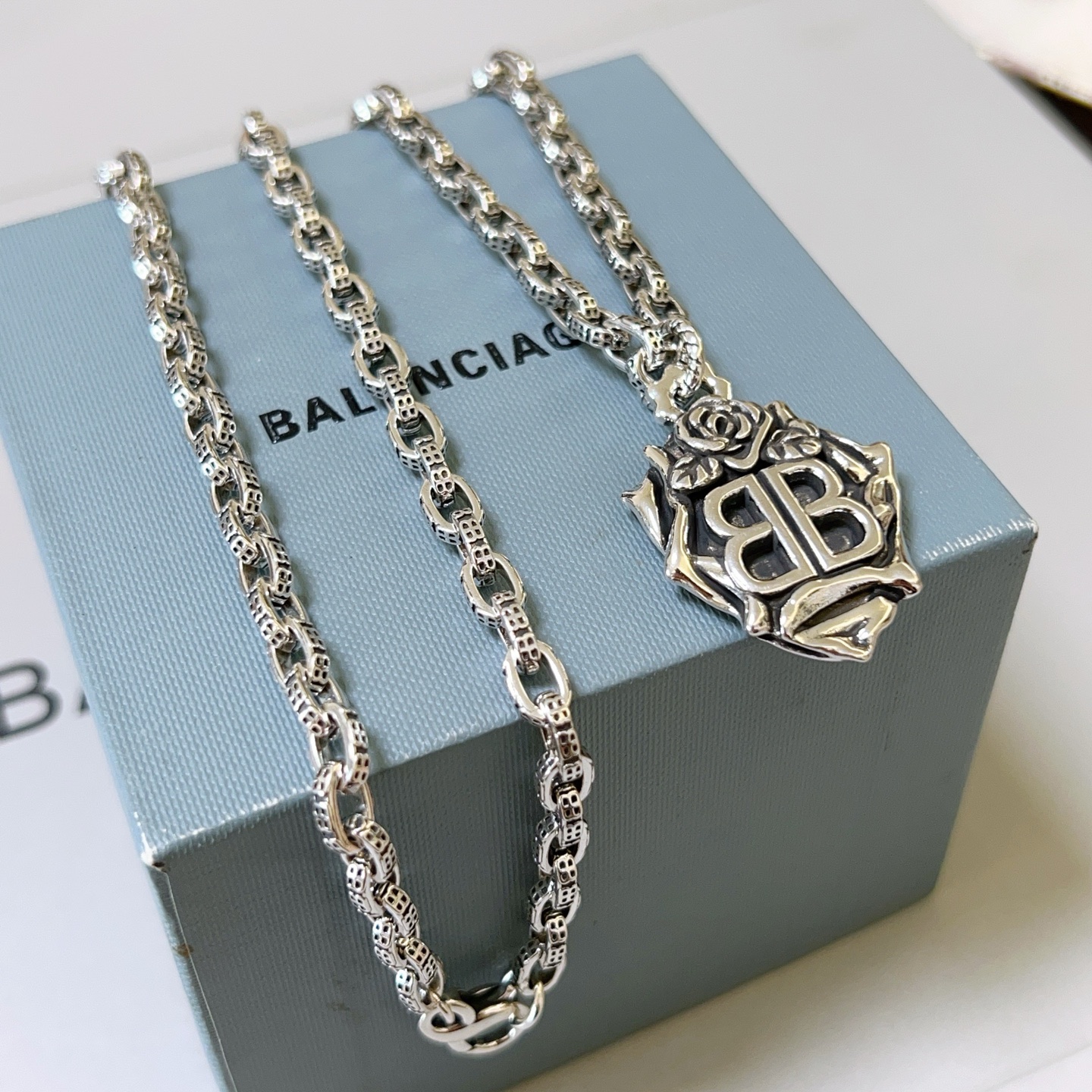  原单货🔹🔹新品 巴黎世家项链 Balenciaga 新款项链🔹专柜一致 细节做工精细 每个细节流程到位