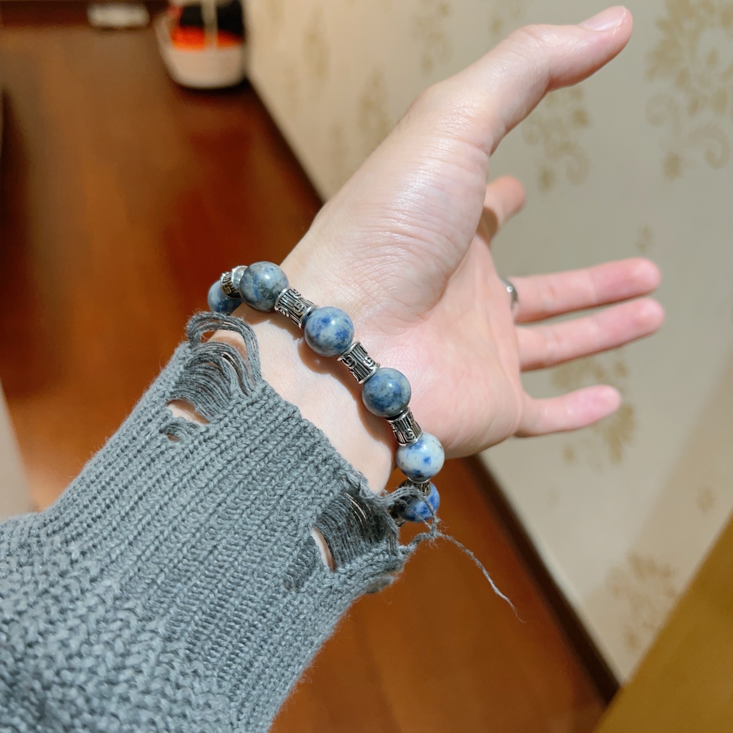   𝐆𝐮𝐜𝐜𝐢古驰手链男女同款 最新款天然石手链档次更高明星同款Anger Forest系列双g玛瑙手链