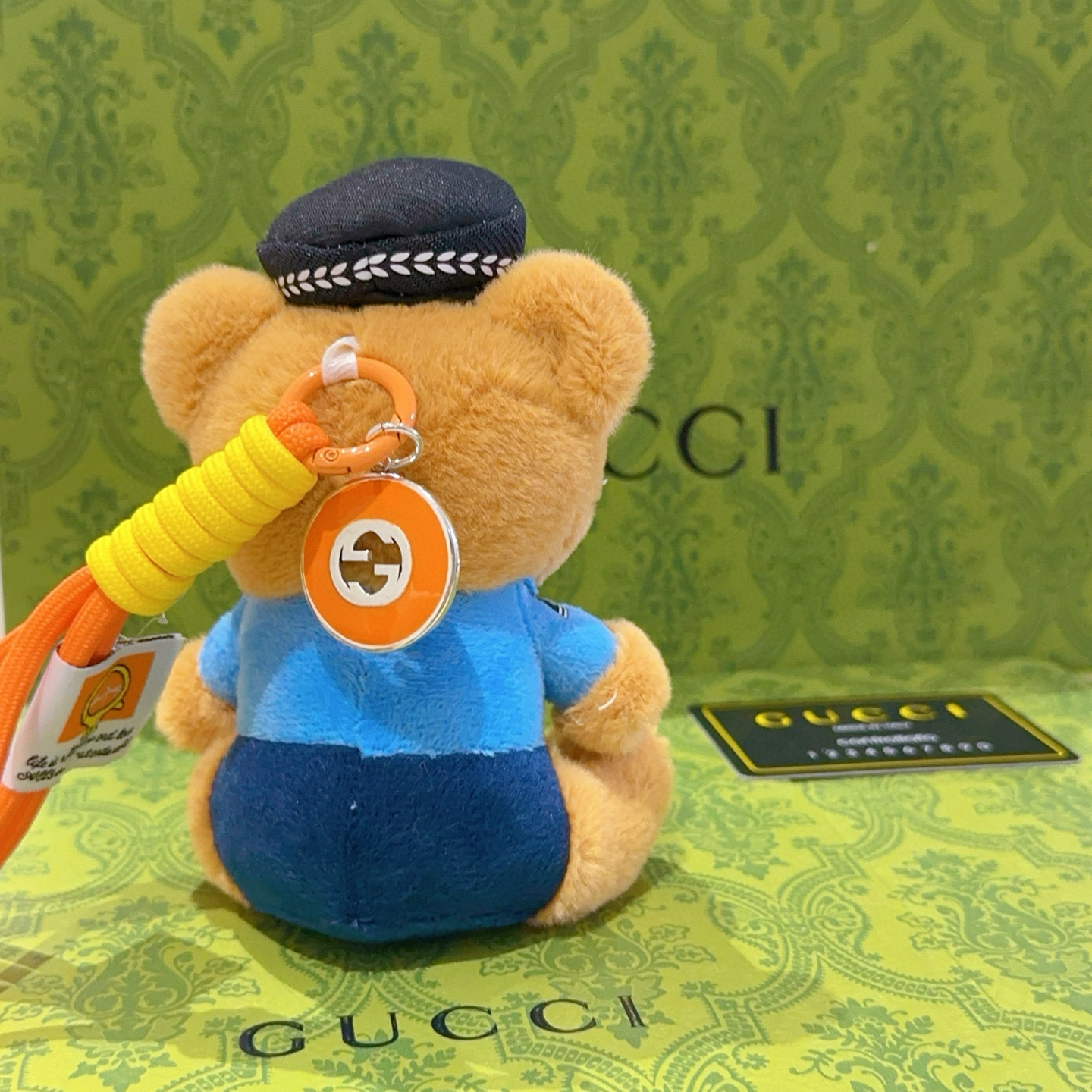   新品发布 👒𝐆𝐮𝐜𝐜𝐢古驰钥匙扣 古驰包包扣 最新款包包挂饰档次更高明星同款Anger Fores