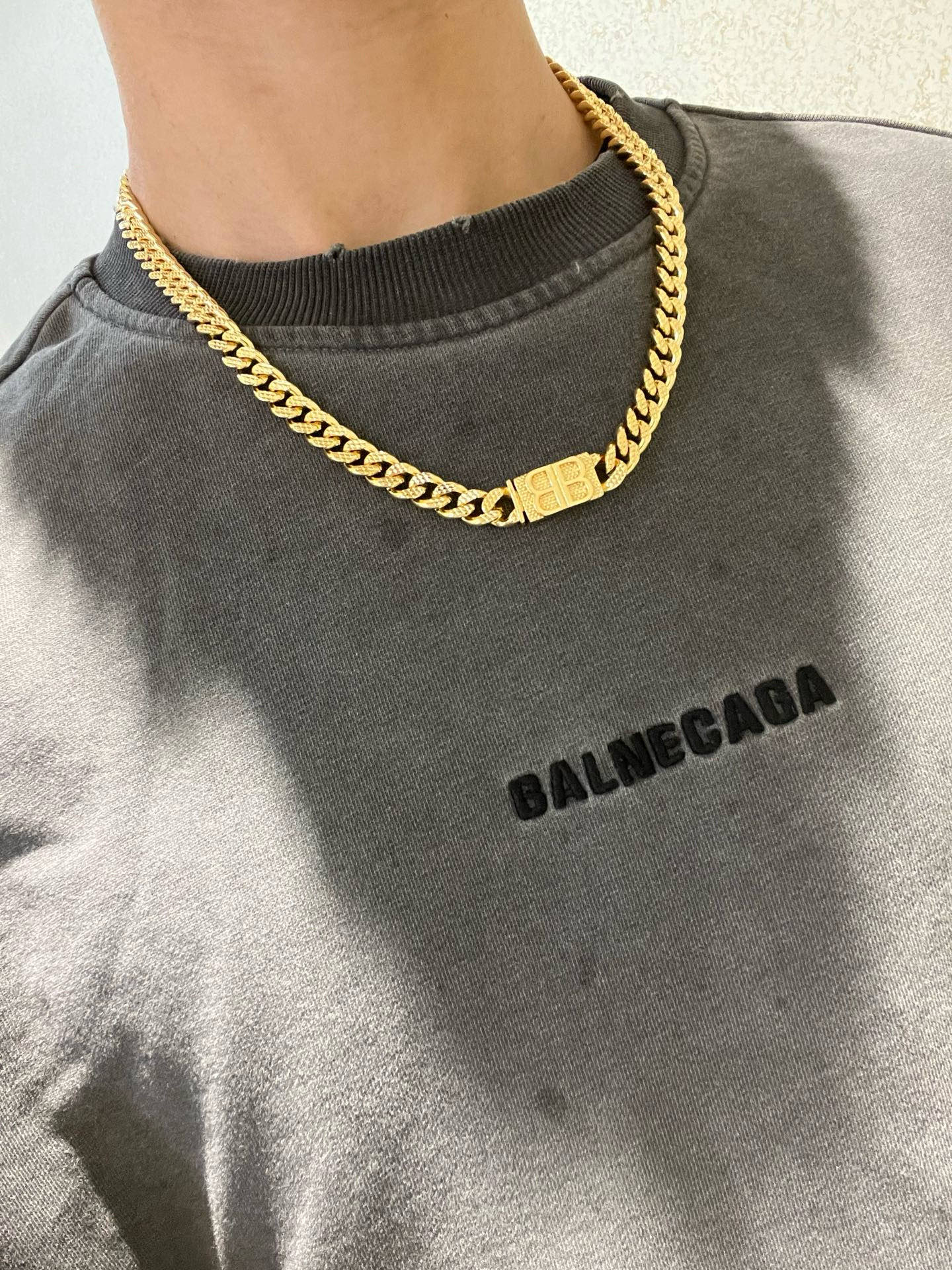  原单货🔹🔹新品 巴黎世家项链 Balenciaga 新款项链🔹专柜一致 细节做工精细 每个细节流程到位