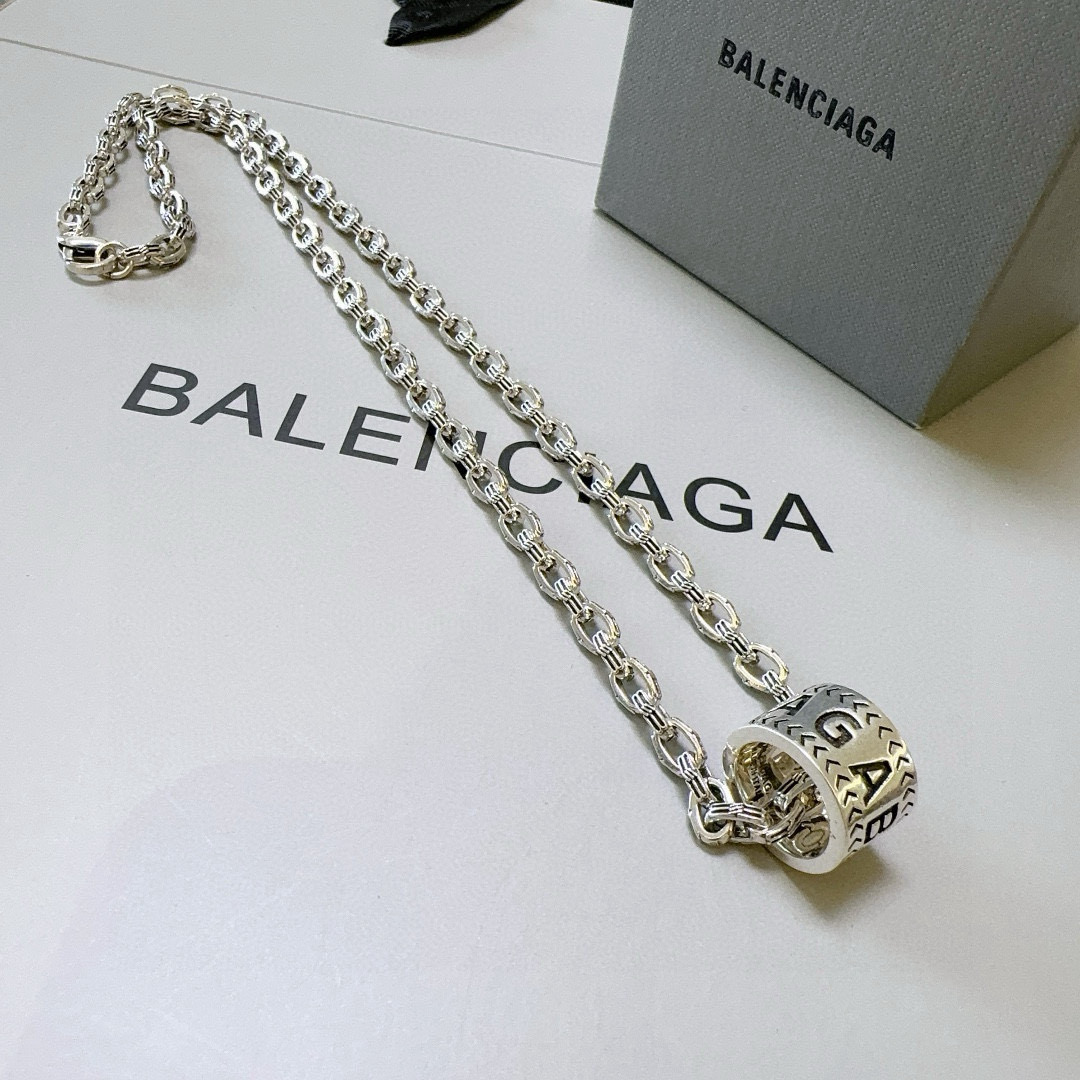  原单货🔹🔹新品 巴黎世家项链 Balenciaga 新款项链🔹专柜一致 细节做工精细 每个细节流程到位