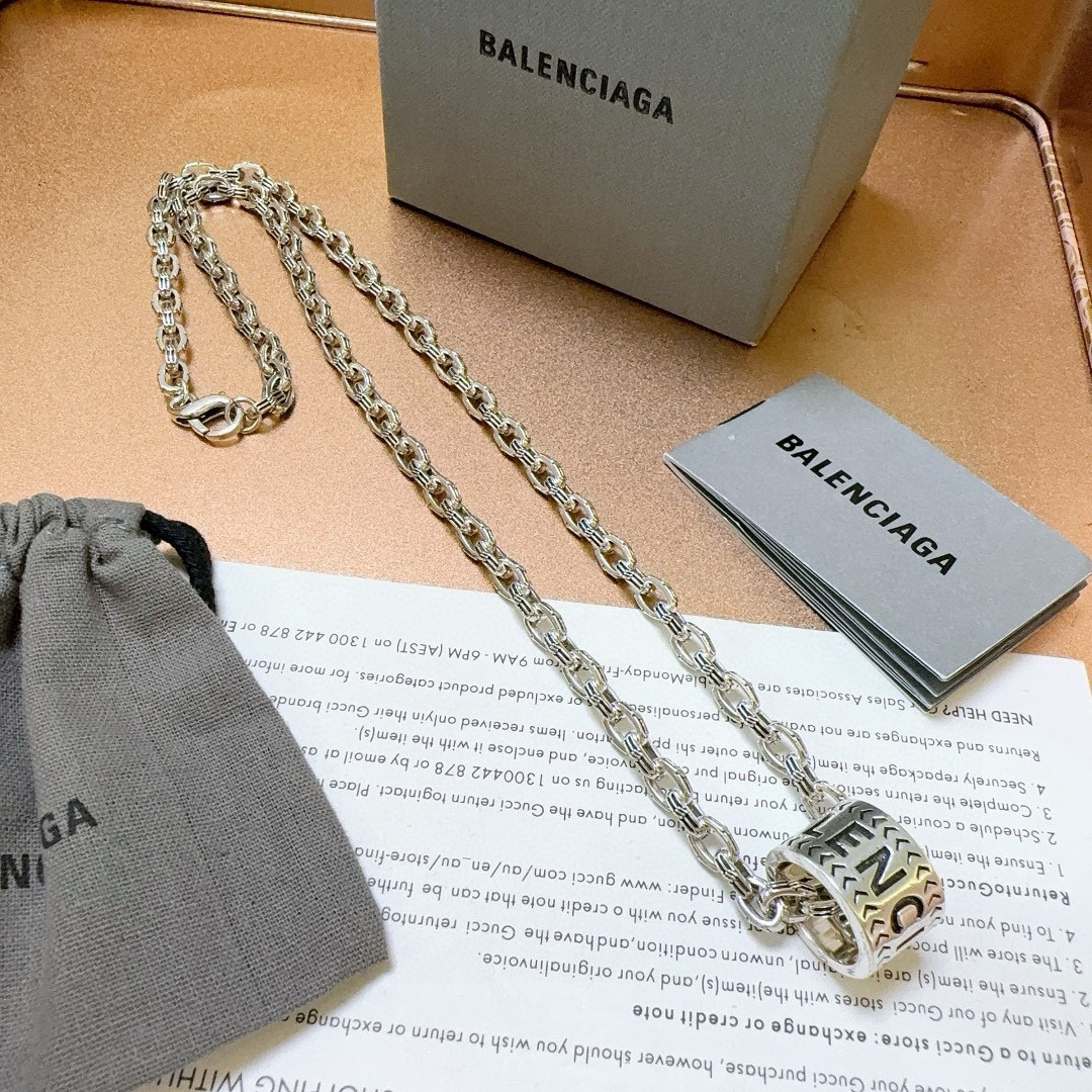  原单货🔹🔹新品 巴黎世家项链 Balenciaga 新款项链🔹专柜一致 细节做工精细 每个细节流程到位