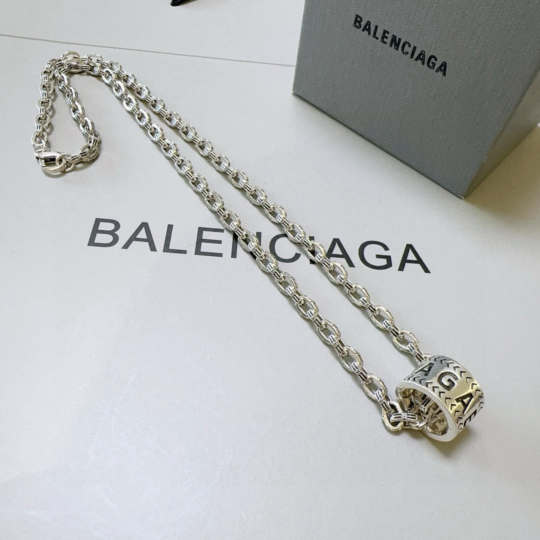  原单货🔹🔹新品 巴黎世家项链 Balenciaga 新款项链🔹专柜一致 细节做工精细 每个细节流程到位