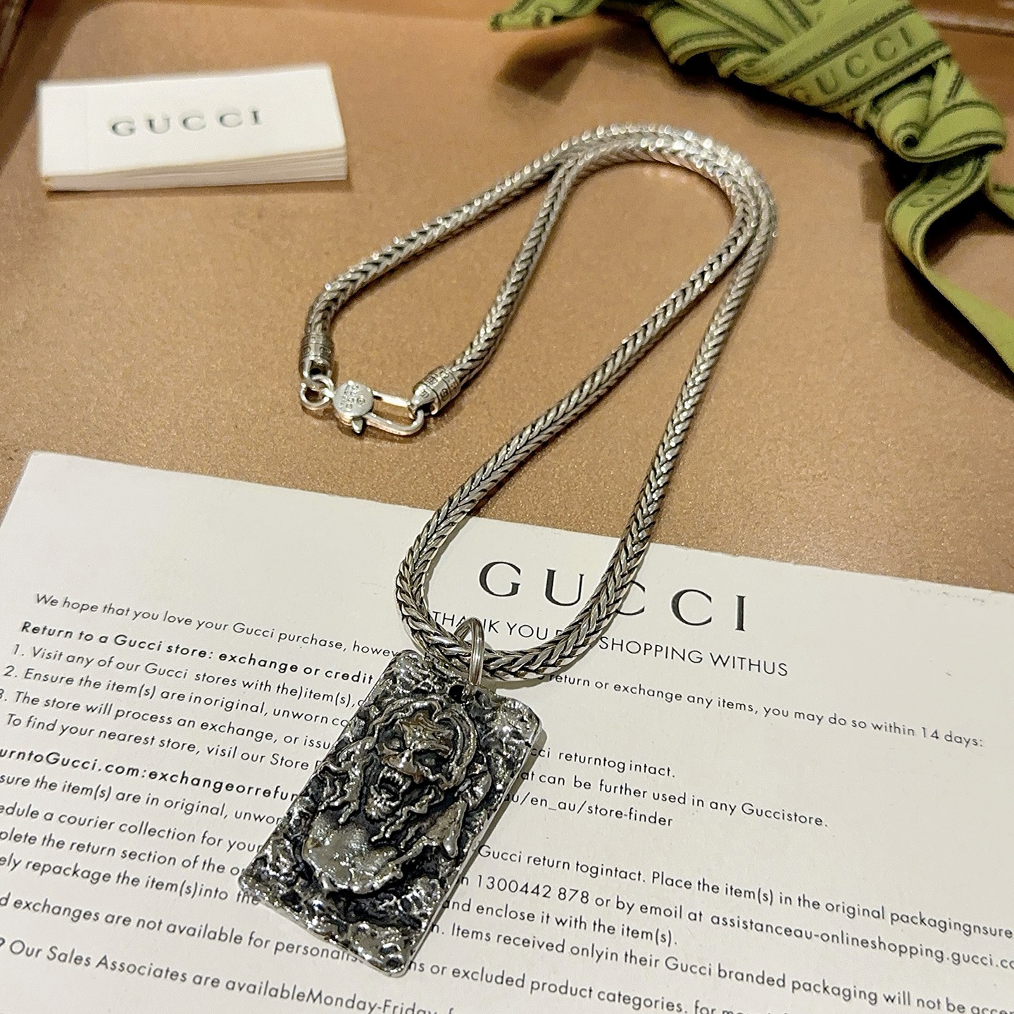   🔥🔥 新品发布👒不爆不发 抖音带货网红首选 𝐆𝐮𝐜𝐜𝐢古驰项链最新款链条档次更高明星同款Anger 