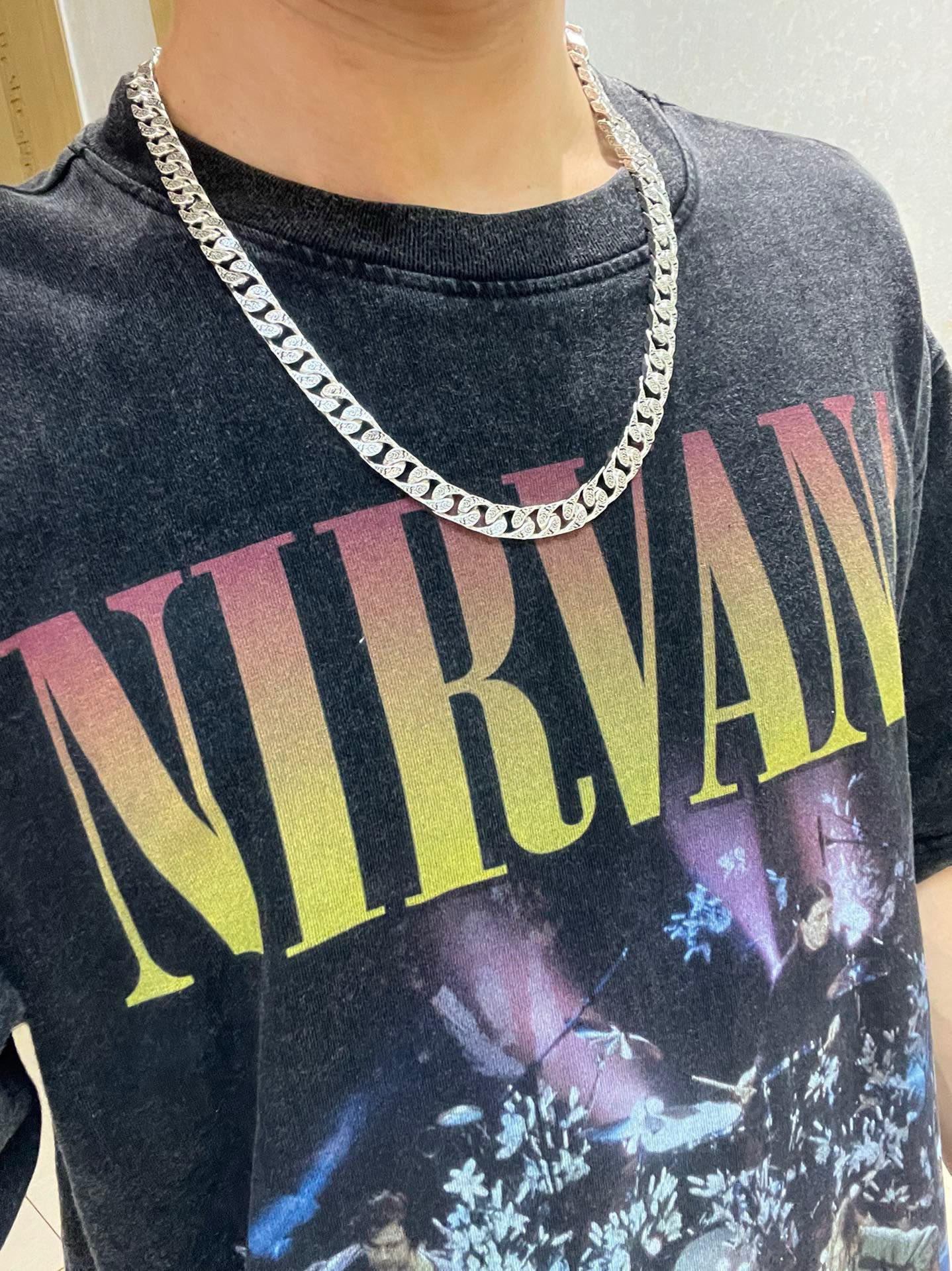   🔥🔥 (奢华款)不爆不发 抖音带货网红首选 𝐆𝐮𝐜𝐜𝐢古驰项链最新款链条档次更高明星同款Anger 