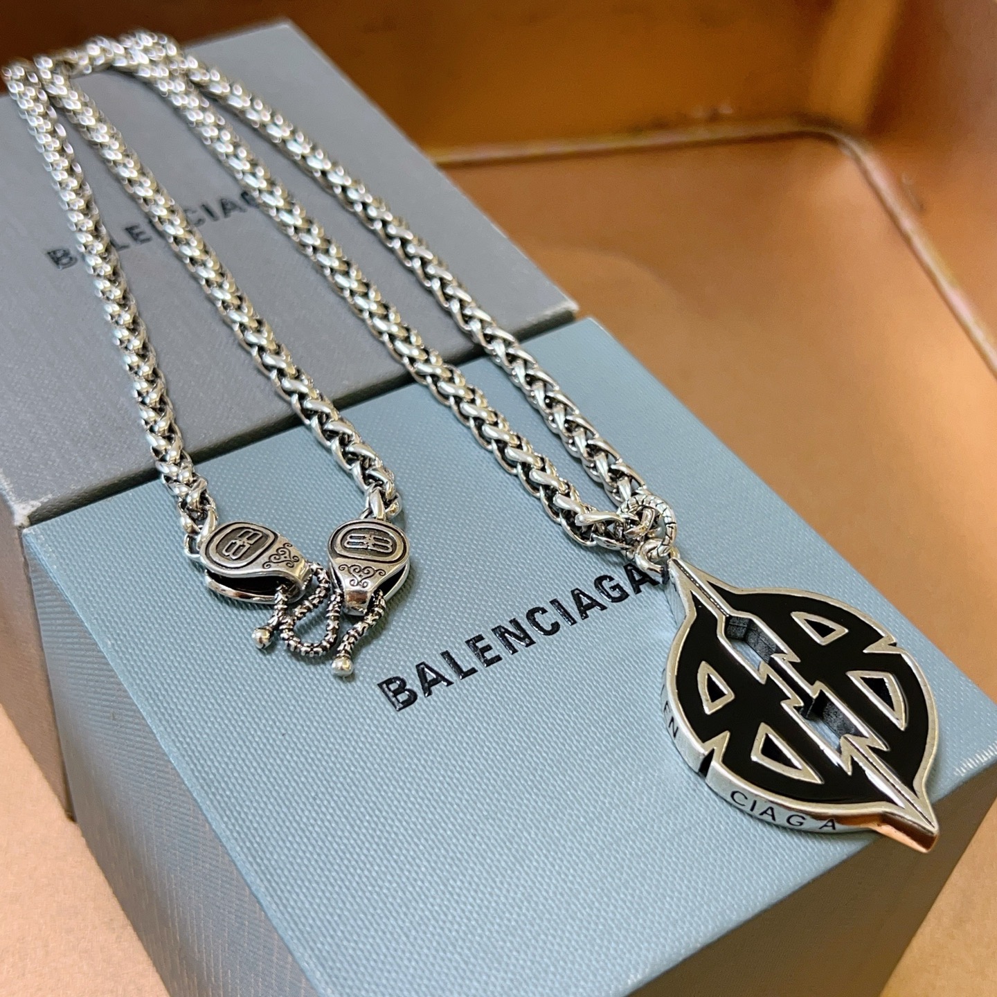 原单货🔹🔹新品 巴黎世家项链 Balenciaga 新款项链🔹专柜一致 细节做工精细 每个细节流程到位