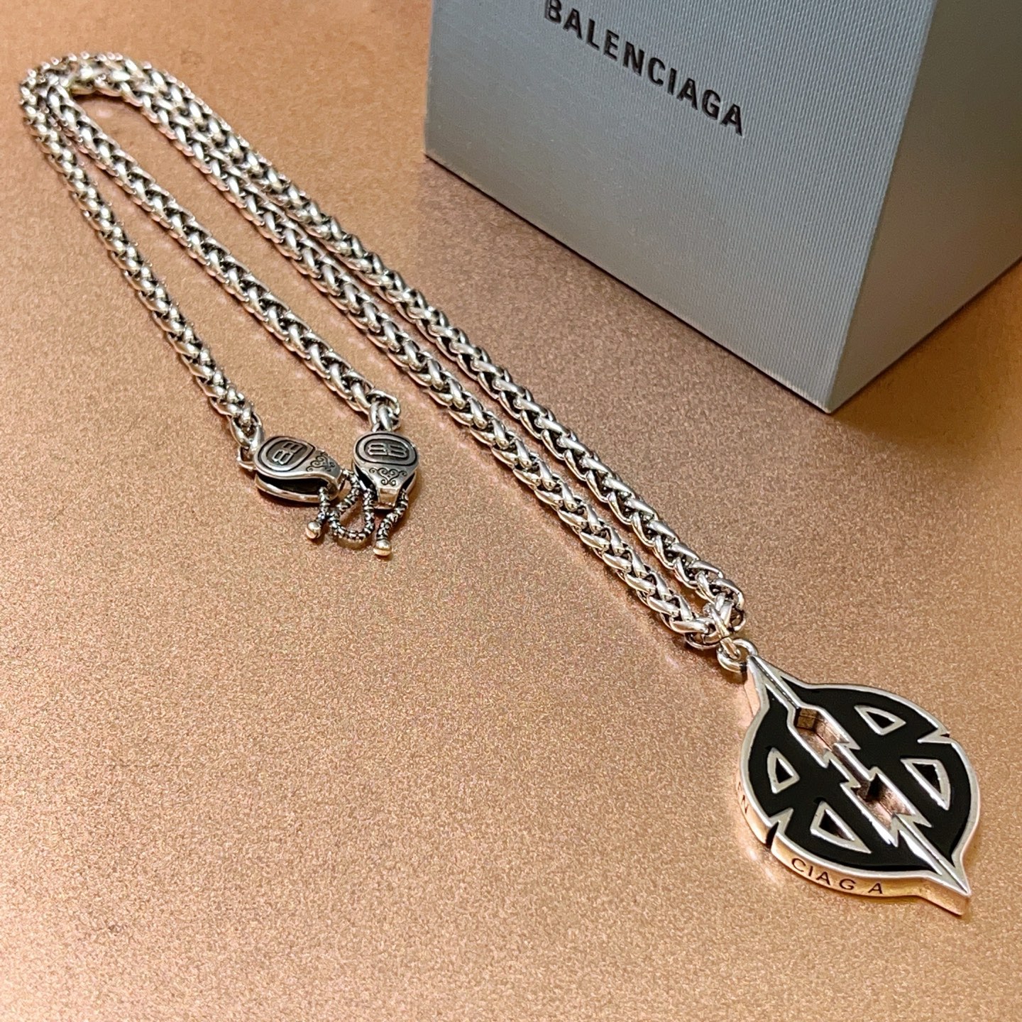  原单货🔹🔹新品 巴黎世家项链 Balenciaga 新款项链🔹专柜一致 细节做工精细 每个细节流程到位