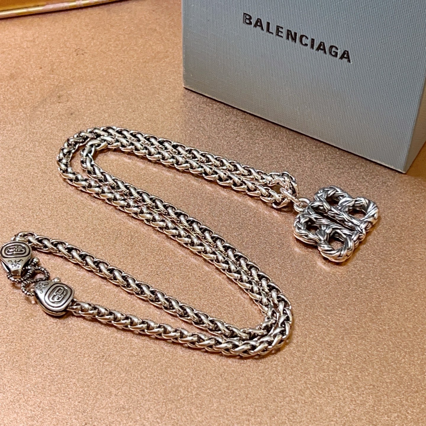 原单货🔹🔹新品 巴黎世家项链 Balenciaga 新款项链🔹专柜一致 细节做工精细 每个细节流程到位