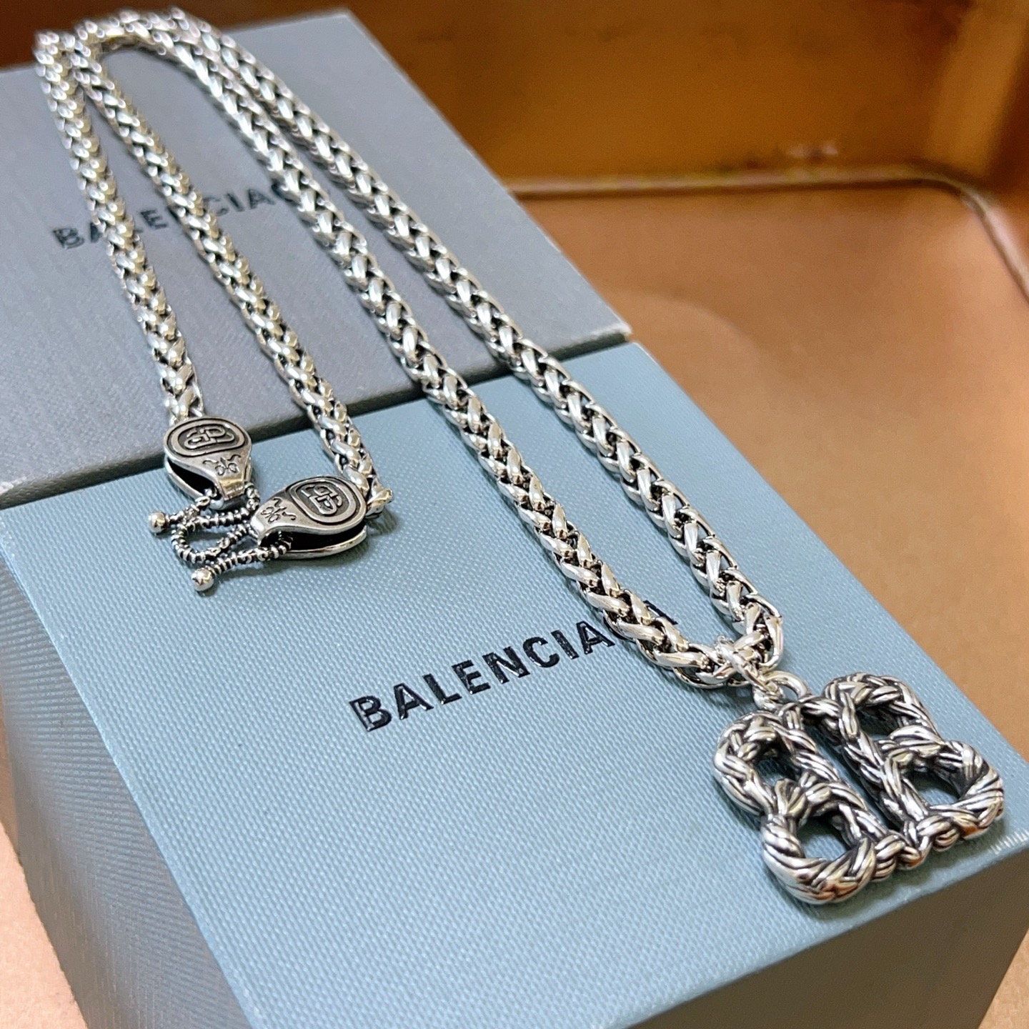 原单货🔹🔹新品 巴黎世家项链 Balenciaga 新款项链🔹专柜一致 细节做工精细 每个细节流程到位