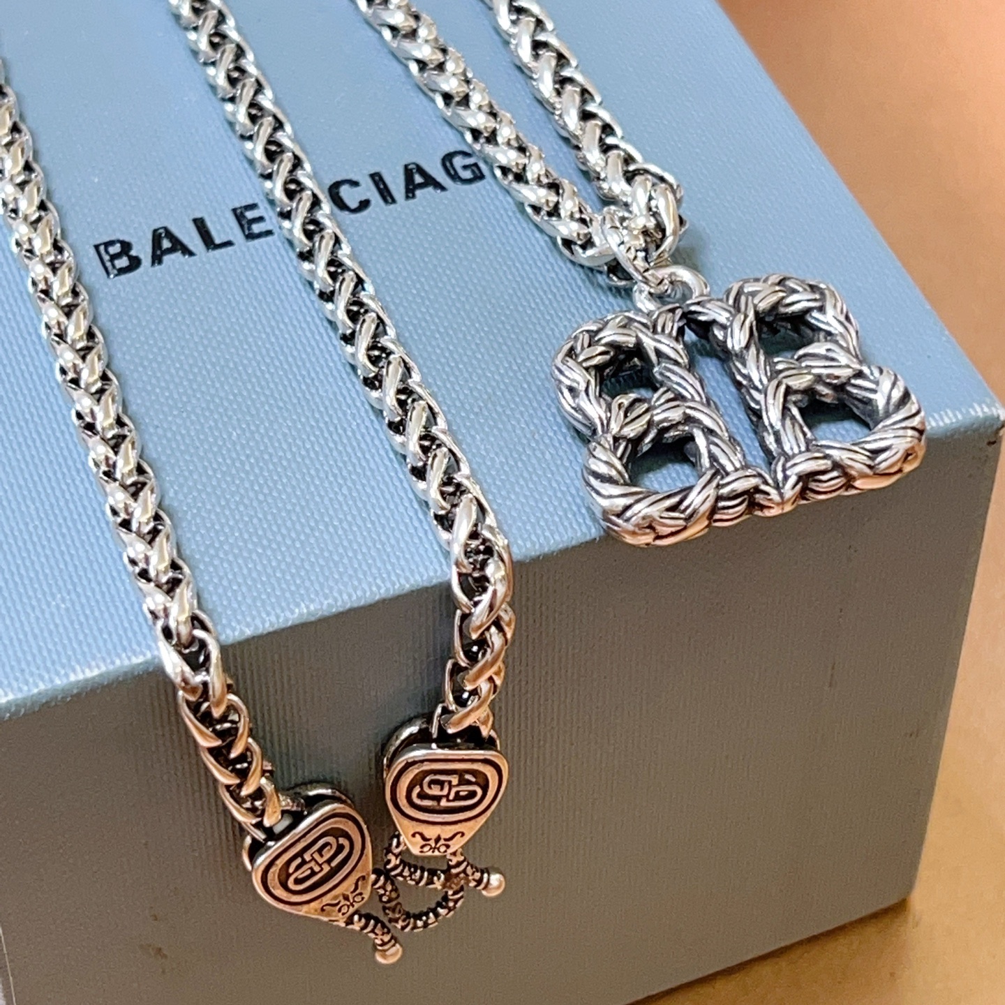  原单货🔹🔹新品 巴黎世家项链 Balenciaga 新款项链🔹专柜一致 细节做工精细 每个细节流程到位