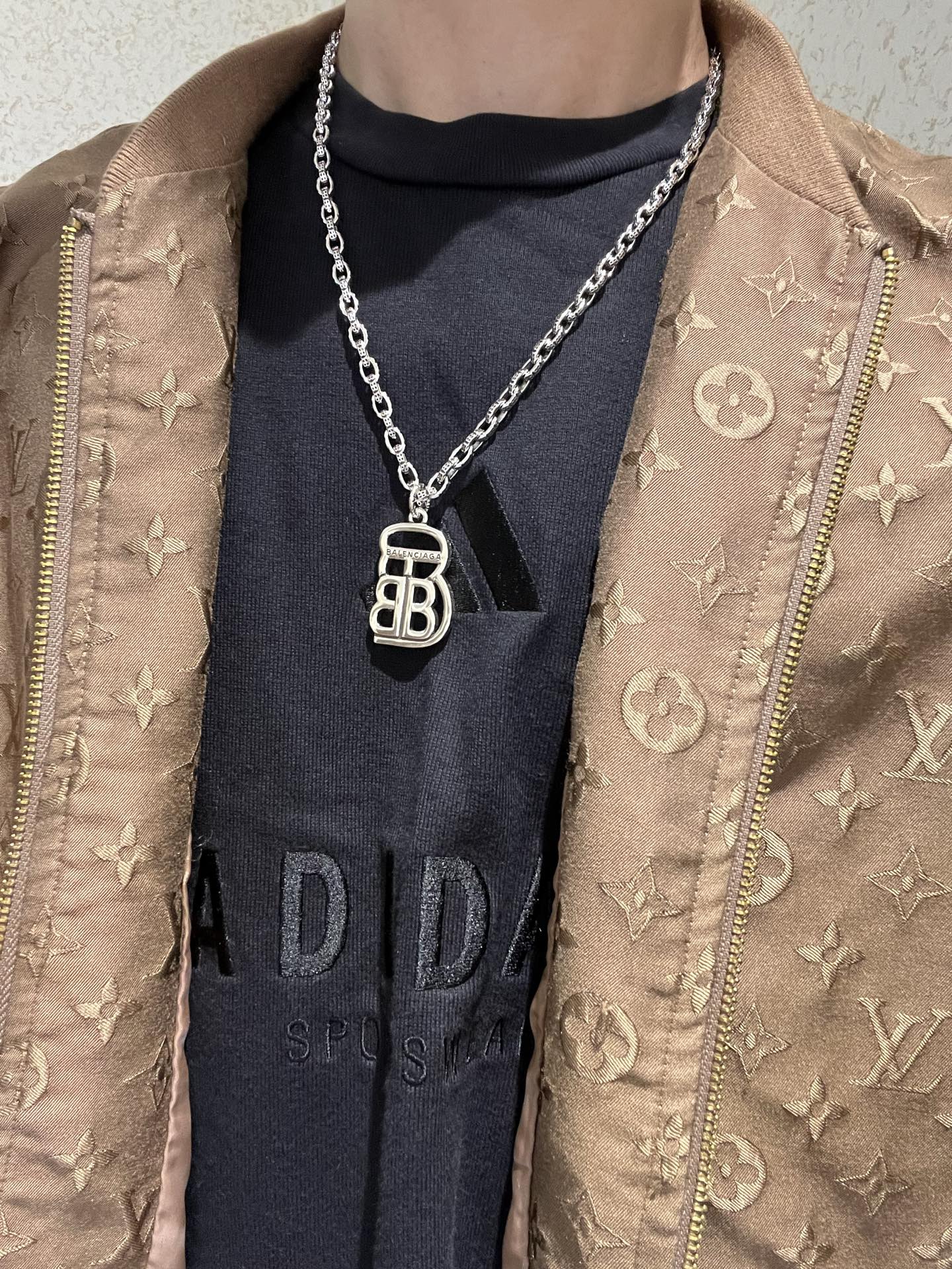  原单货🔹🔹新品 巴黎世家项链 Balenciaga 新款项链🔹专柜一致 细节做工精细 每个细节流程到位