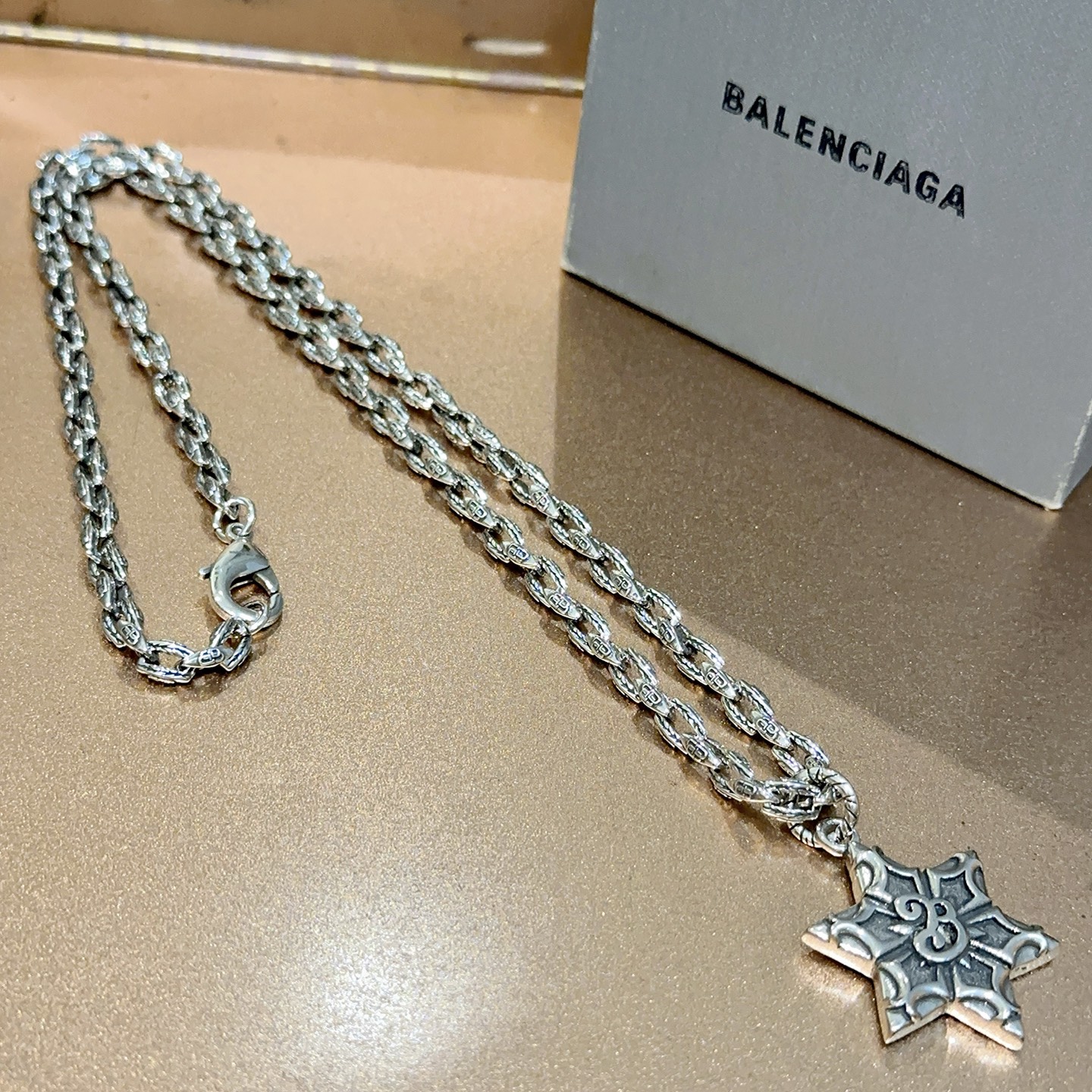  原单货🔹🔹新品 巴黎世家项链 Balenciaga 新款项链🔹专柜一致 细节做工精细 每个细节流程到位
