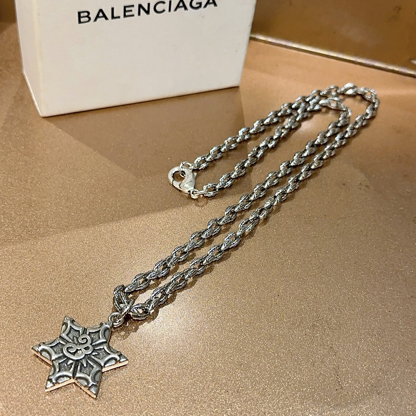  原单货🔹🔹新品 巴黎世家项链 Balenciaga 新款项链🔹专柜一致 细节做工精细 每个细节流程到位