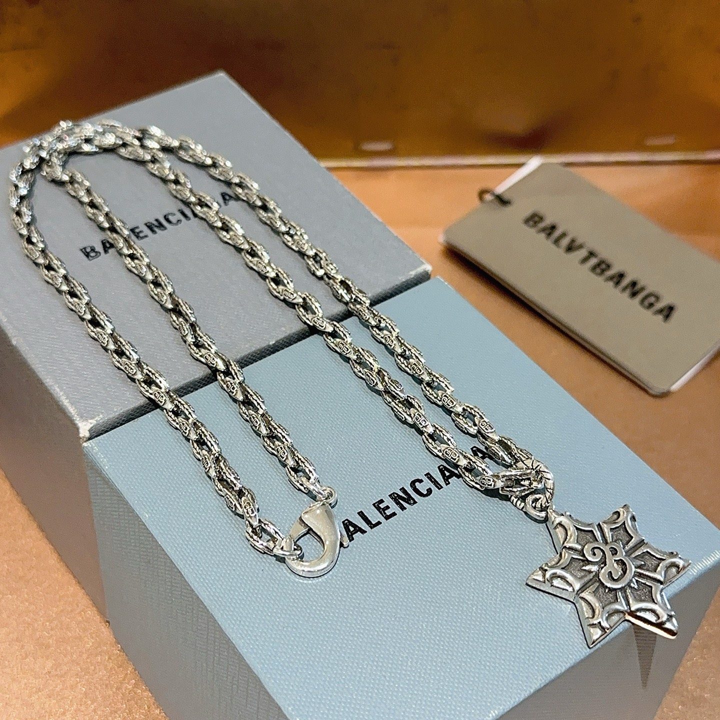  原单货🔹🔹新品 巴黎世家项链 Balenciaga 新款项链🔹专柜一致 细节做工精细 每个细节流程到位