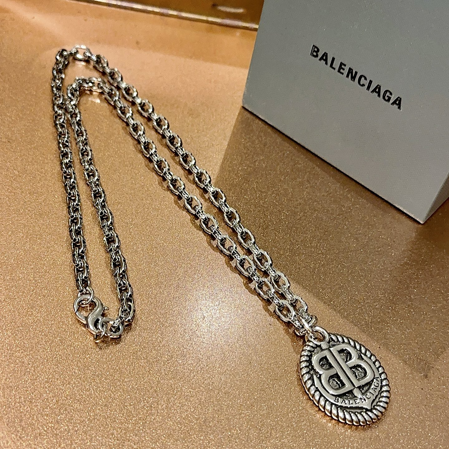  原单货🔹🔹新品 巴黎世家项链 Balenciaga 新款项链🔹专柜一致 细节做工精细 每个细节流程到位
