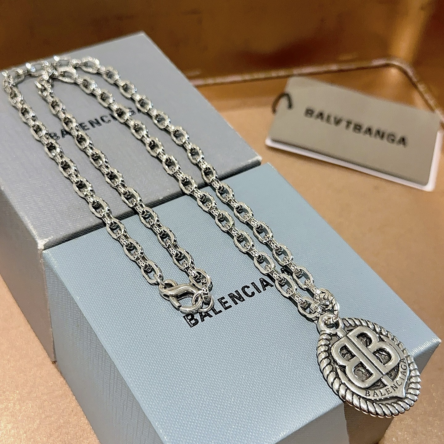  原单货🔹🔹新品 巴黎世家项链 Balenciaga 新款项链🔹专柜一致 细节做工精细 每个细节流程到位