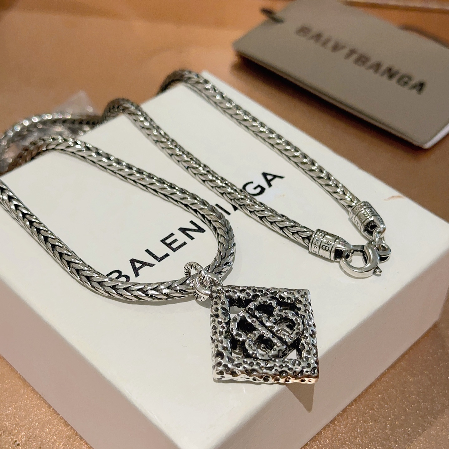  原单货🔹🔹新品 巴黎世家项链 Balenciaga 新款项链🔹专柜一致 细节做工精细 每个细节流程到位