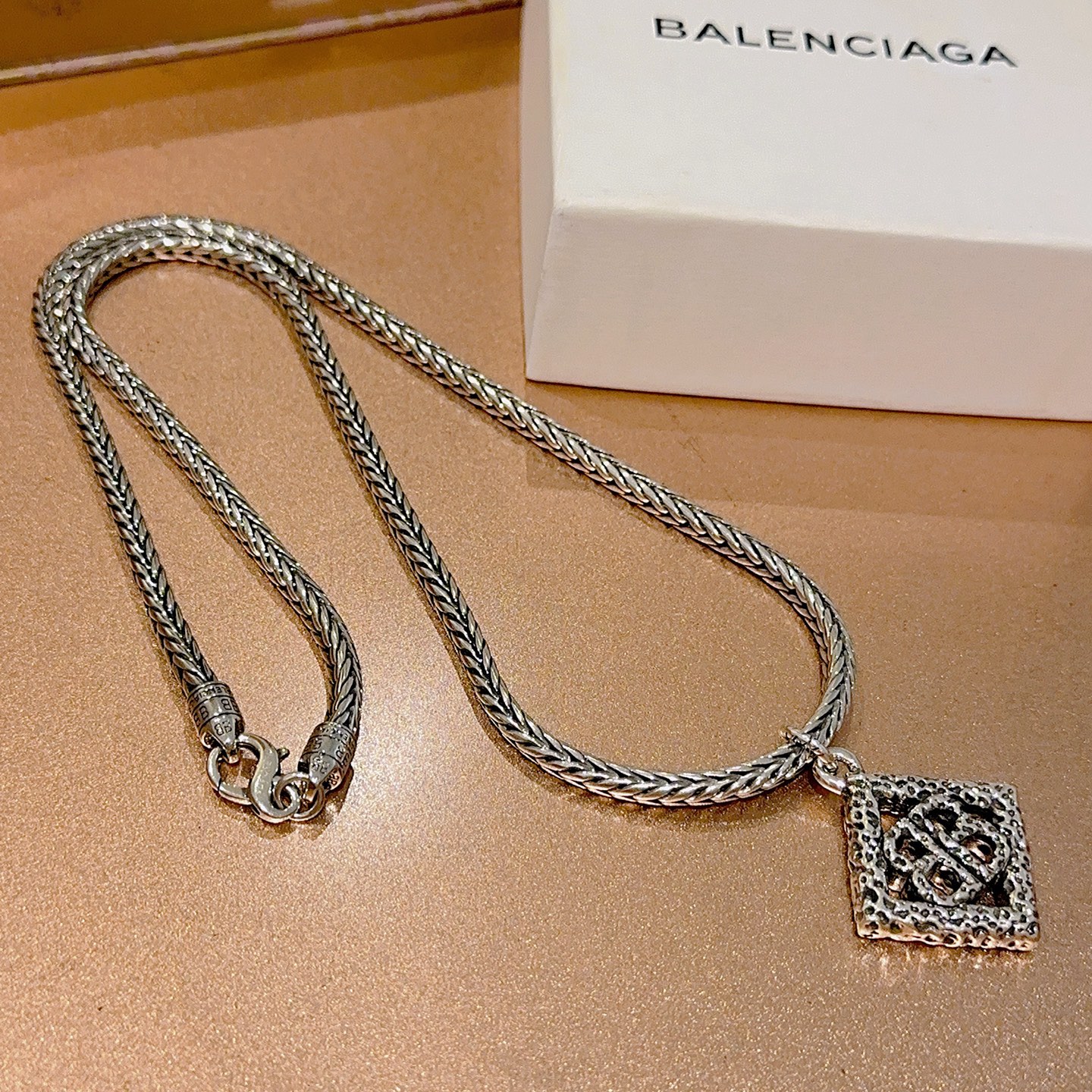  原单货🔹🔹新品 巴黎世家项链 Balenciaga 新款项链🔹专柜一致 细节做工精细 每个细节流程到位