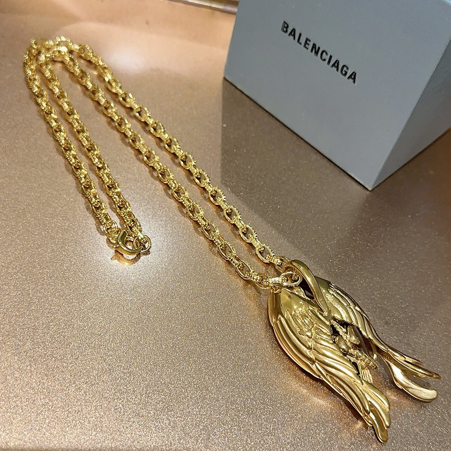 原单货🔹🔹新品 巴黎世家项链 Balenciaga 新款项链🔹专柜一致 细节做工精细 每个细节流程到位