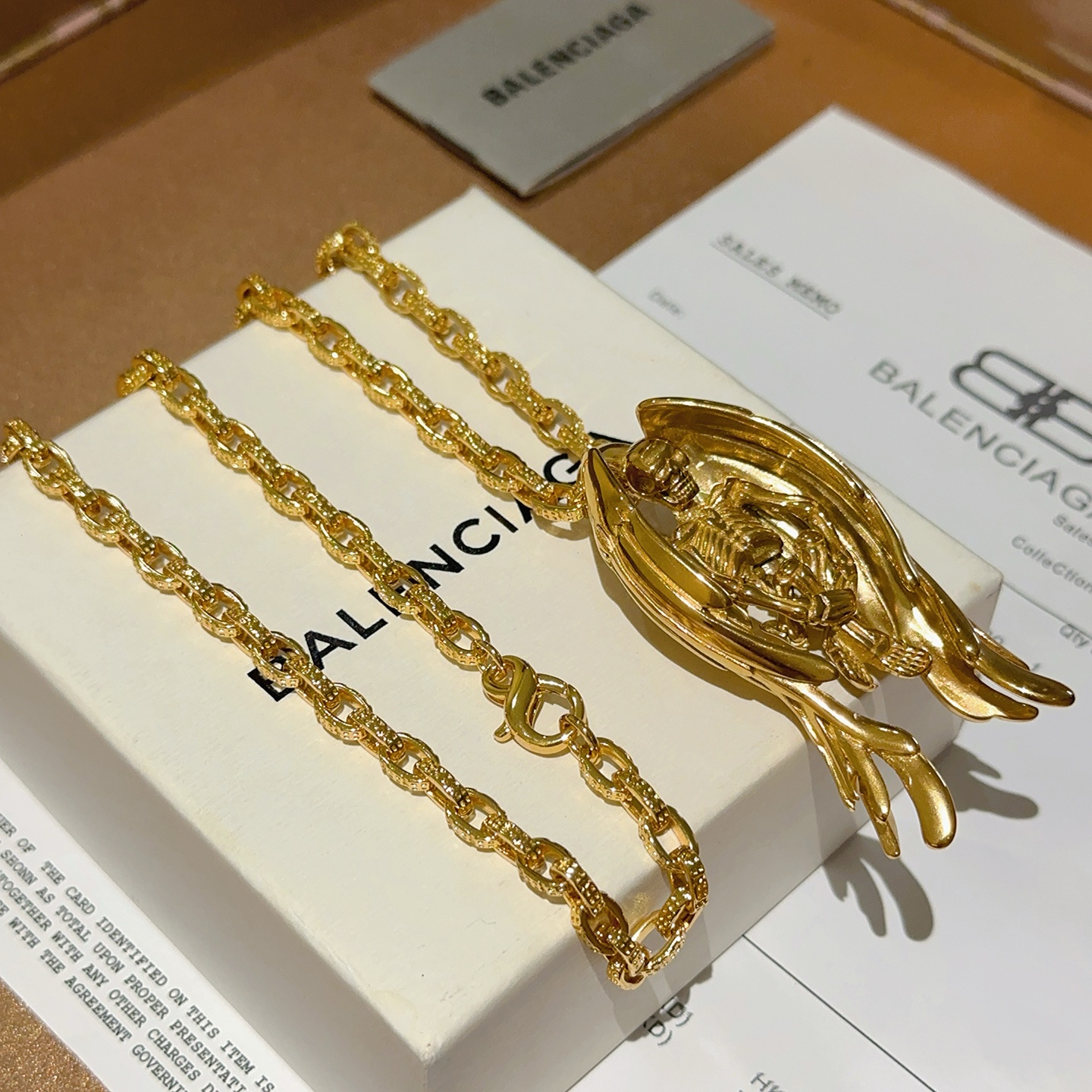  原单货🔹🔹新品 巴黎世家项链 Balenciaga 新款项链🔹专柜一致 细节做工精细 每个细节流程到位