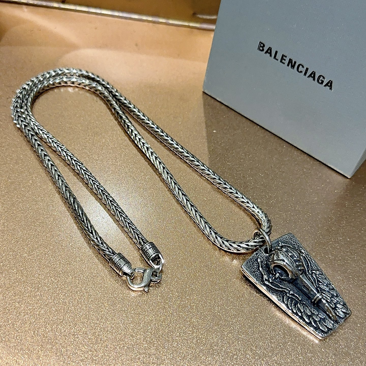  原单货🔹🔹新品 巴黎世家项链 Balenciaga 新款项链🔹专柜一致 细节做工精细 每个细节流程到位