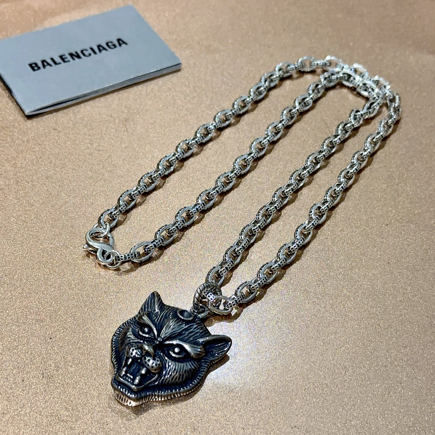  原单货🔹🔹新品 巴黎世家项链 Balenciaga 新款项链🔹专柜一致 细节做工精细 每个细节流程到位