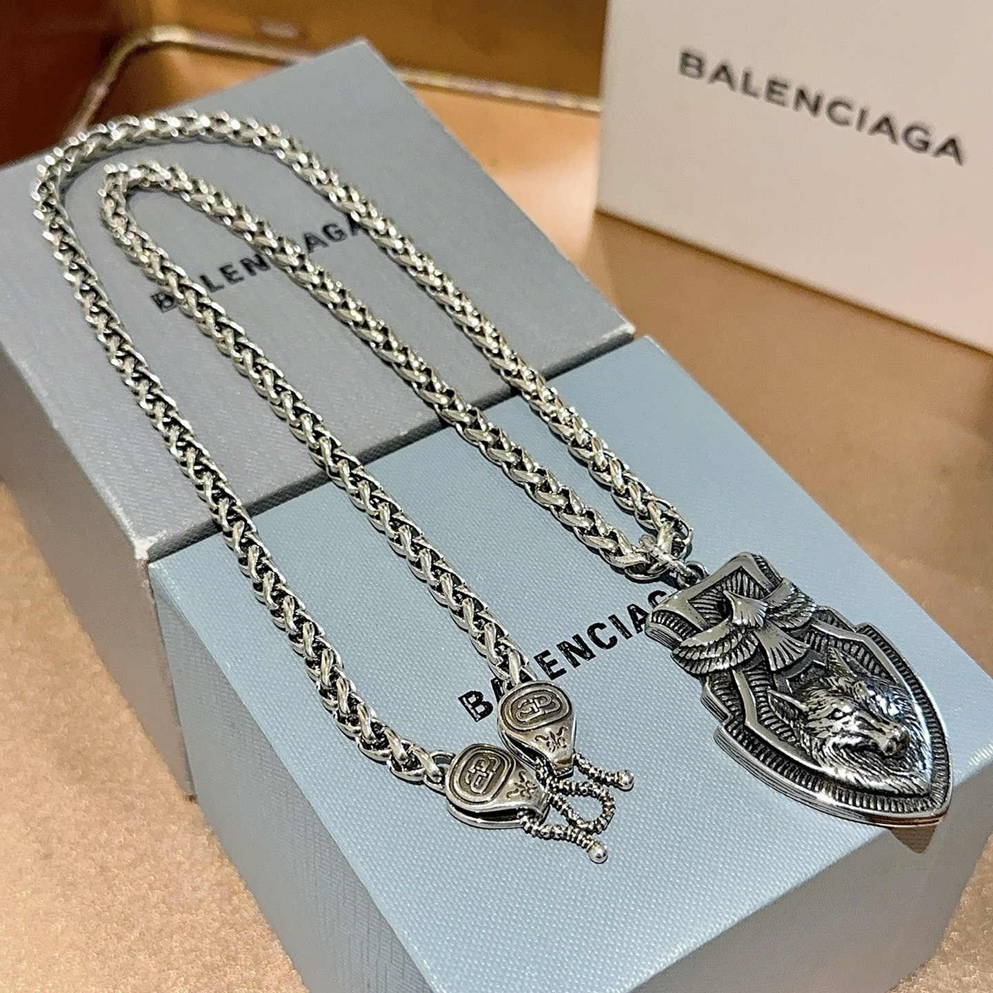  原单货🔹🔹新品 巴黎世家项链 Balenciaga 新款项链🔹专柜一致 细节做工精细 每个细节流程到位